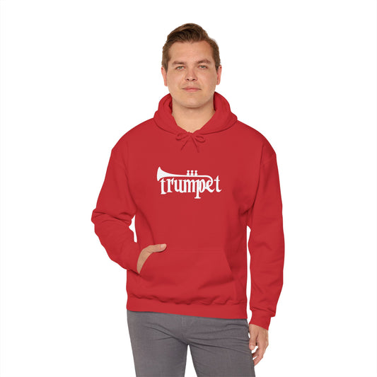 Musical Trumpet Hoodie - Unisex Heavy Blend Sweatshirt
