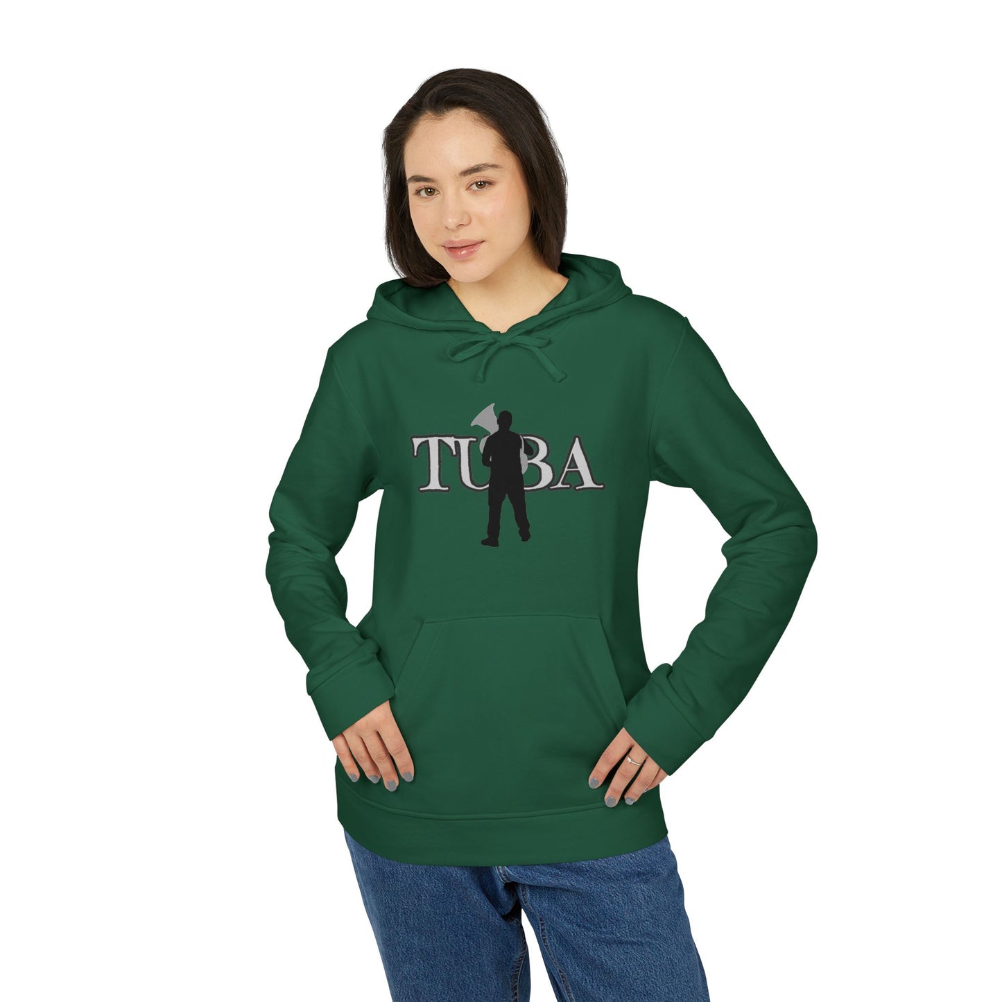 "Tuba" Adidas Unisex Fleece Hoodie