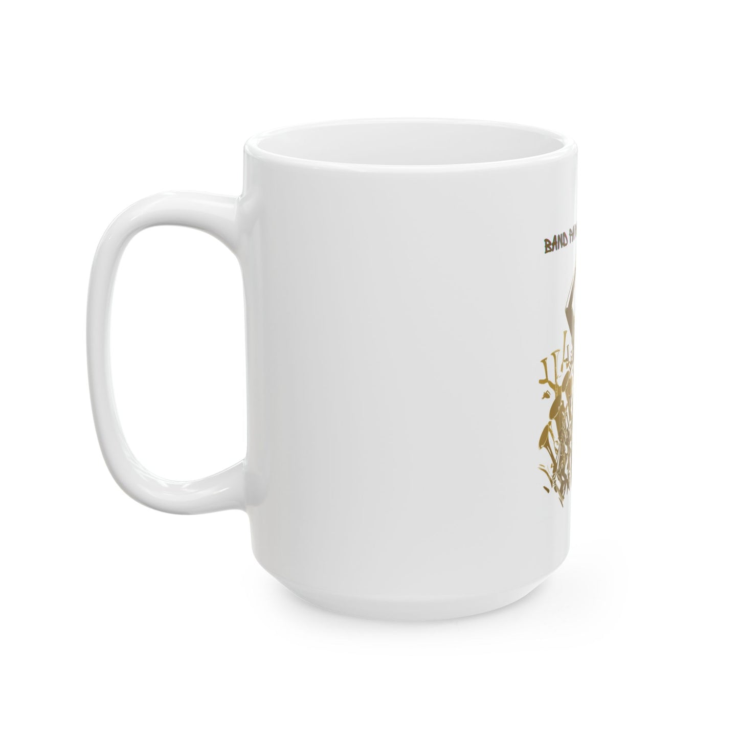 "Band Parent" Ceramic Mug, (11 oz, 15 oz)