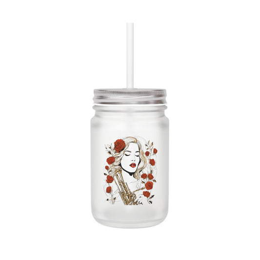 "Ladies Of Brass" Mason Jar