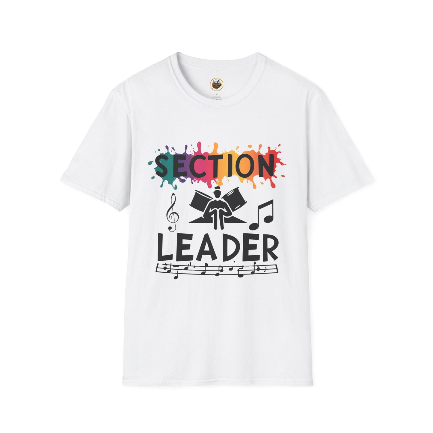 Splash Paint "Section Leader" Unisex Soft-style T-Shirt