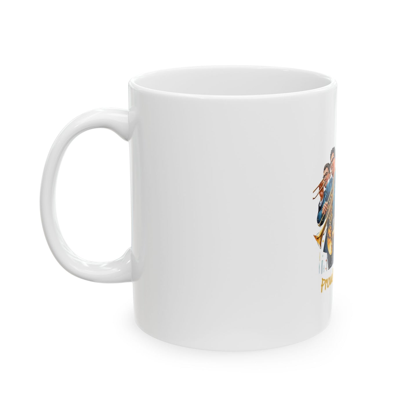 "Band Nerd" Ceramic Mug, (11oz, 15oz)