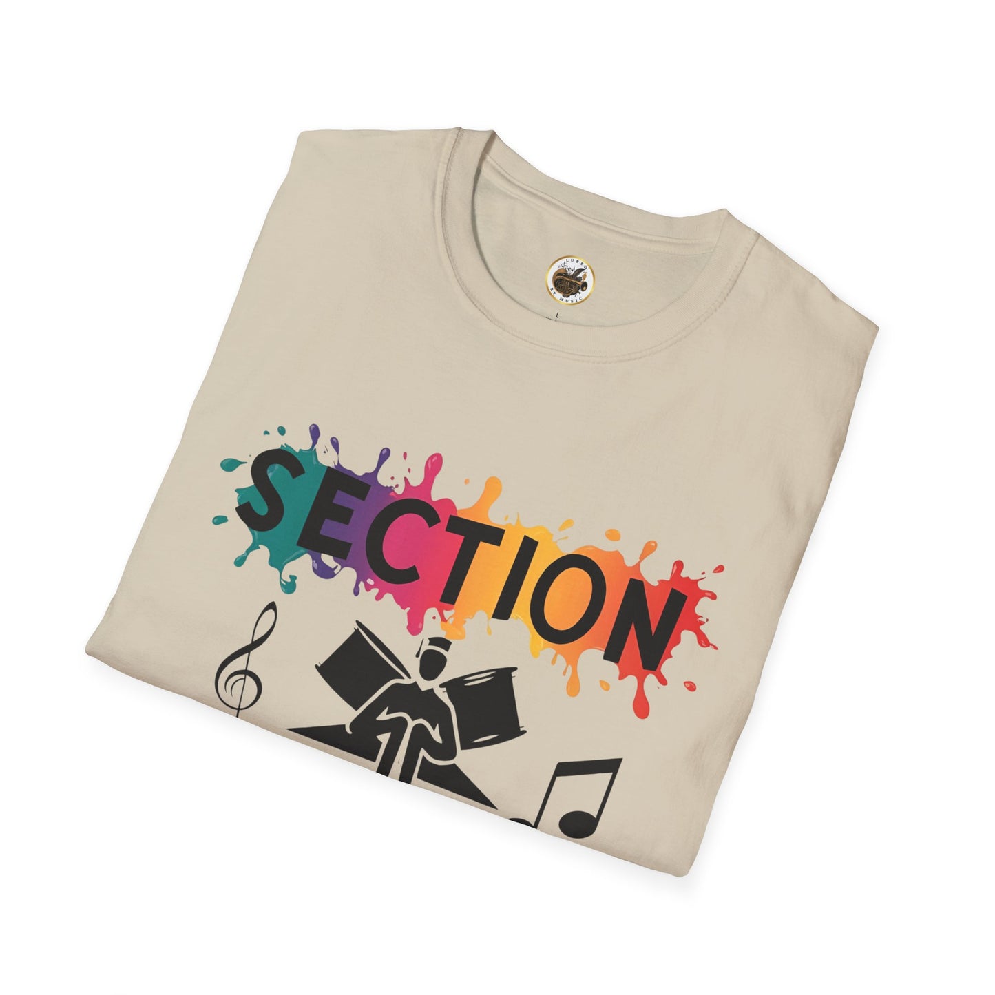 Splash Paint "Section Leader" Unisex Soft-style T-Shirt