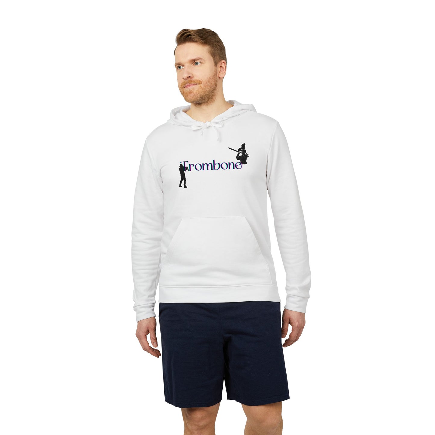 "Trombone" Adidas Unisex Fleece Hoodie