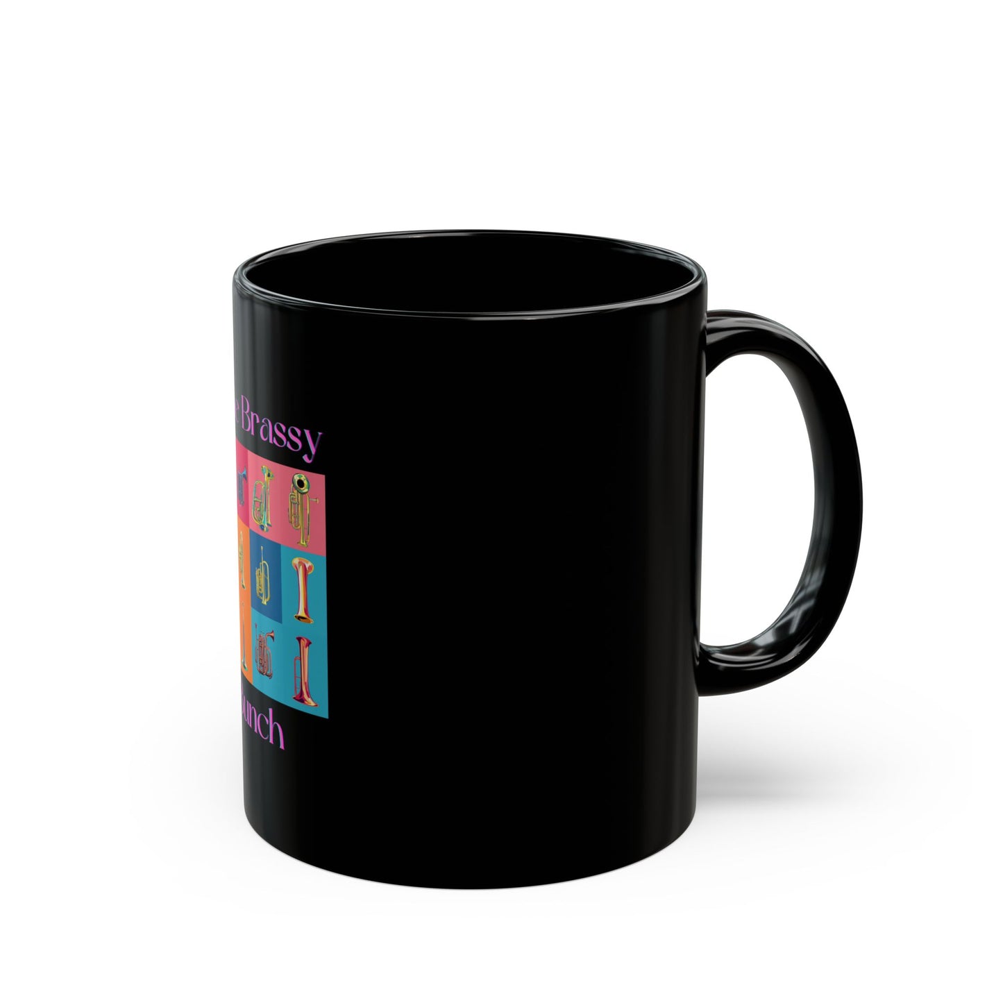 "Brassy Bunch" Black Mug (11oz, 15oz)