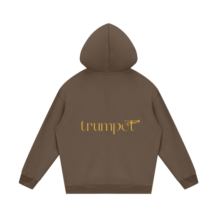 "Trumpet" Street-wear Unisex Fleece Hoodie