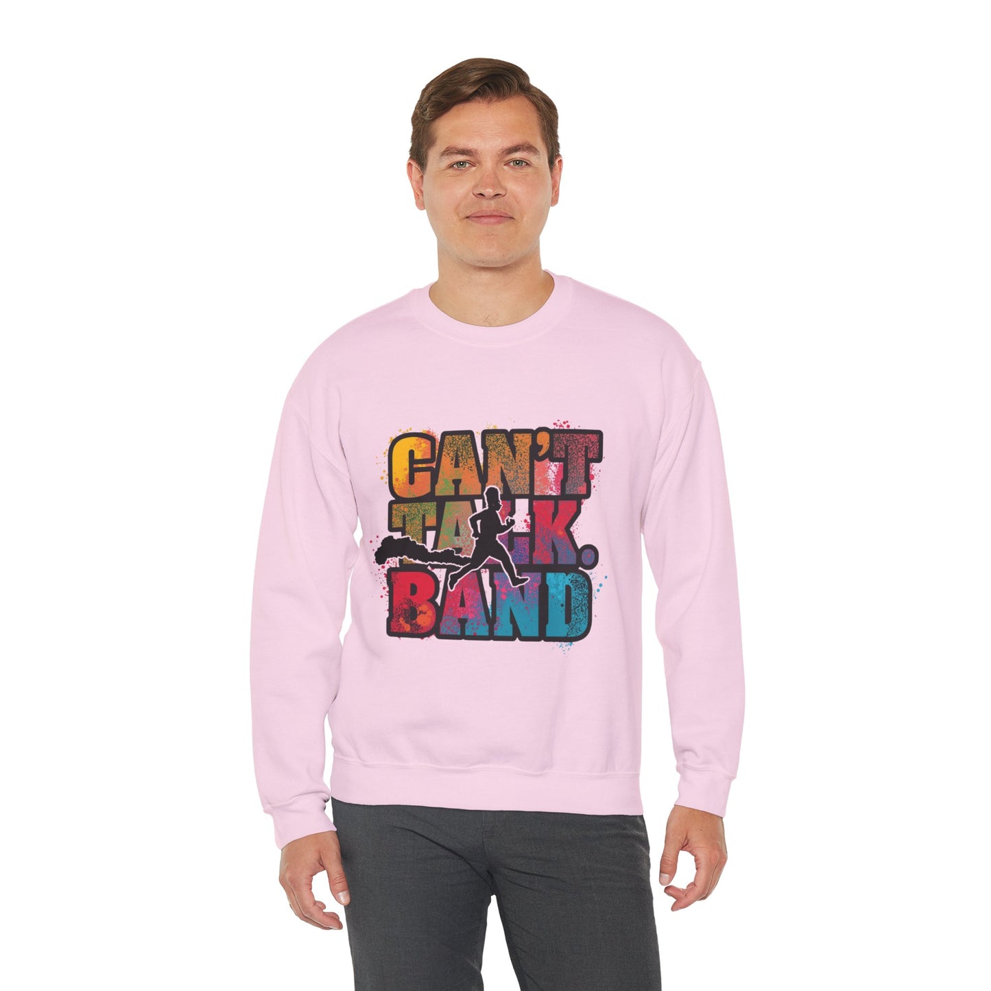 Can't Talk Band Sweatshirt — Retro Music Crewneck