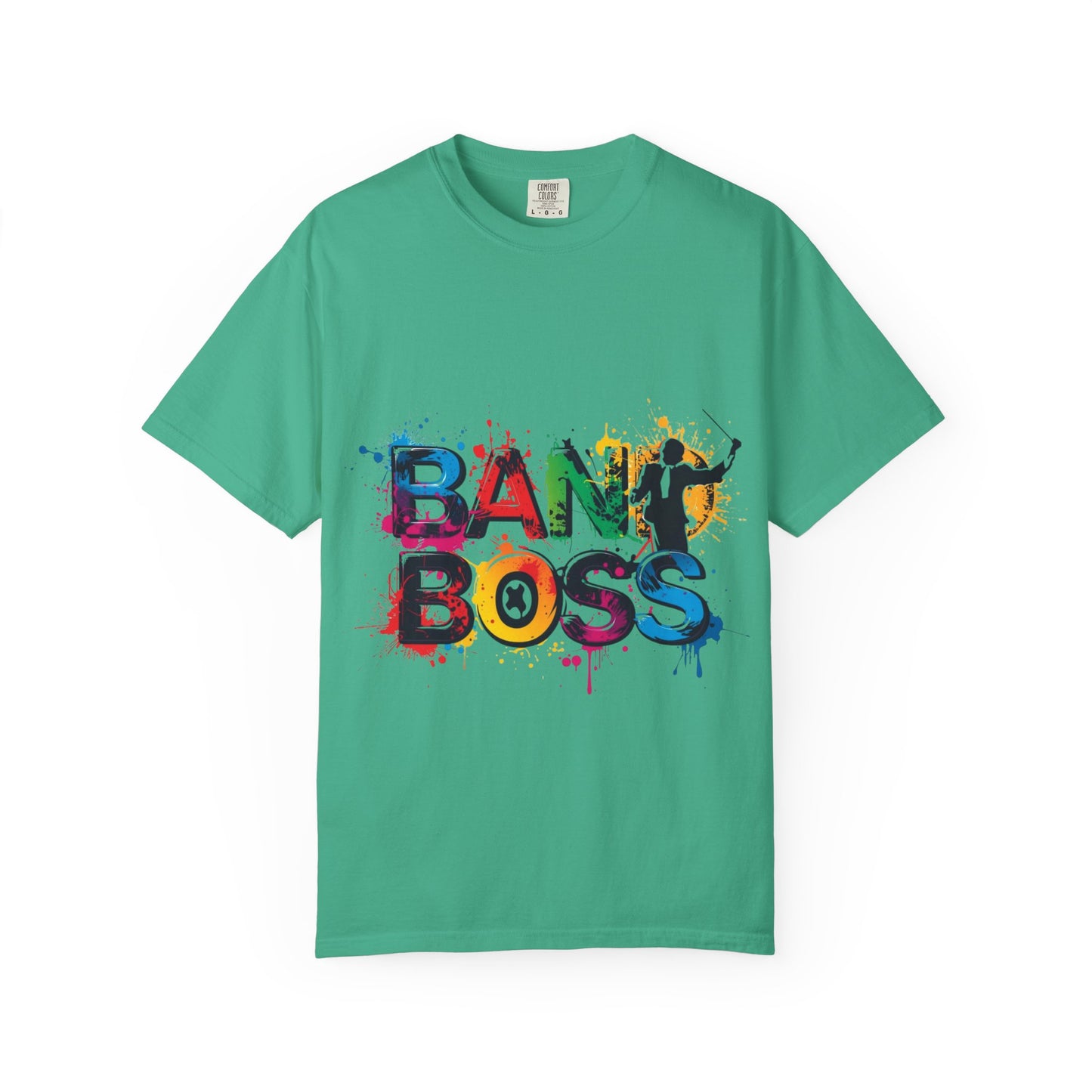 "Band Boss" Unisex  Garment Dyed T-Shirt