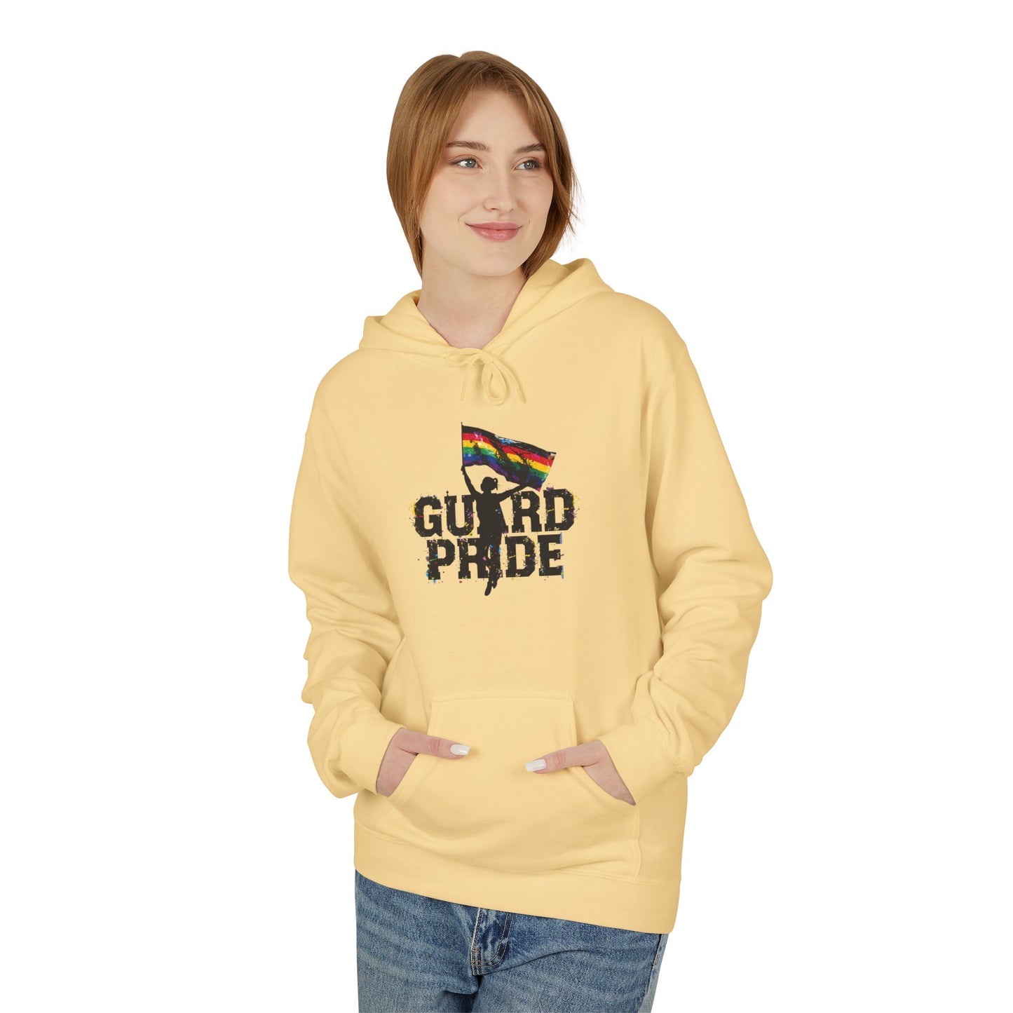 "Guard Pride" Hoodie — Marching Band Flag Graphic