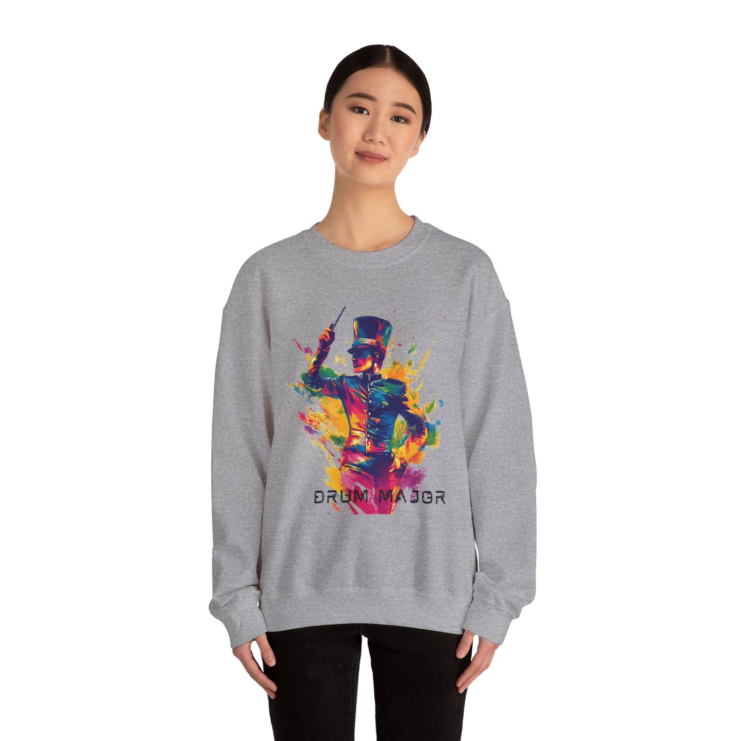 "Drum Major" Unisex Heavy Blend™ Crew Neck Sweatshirt