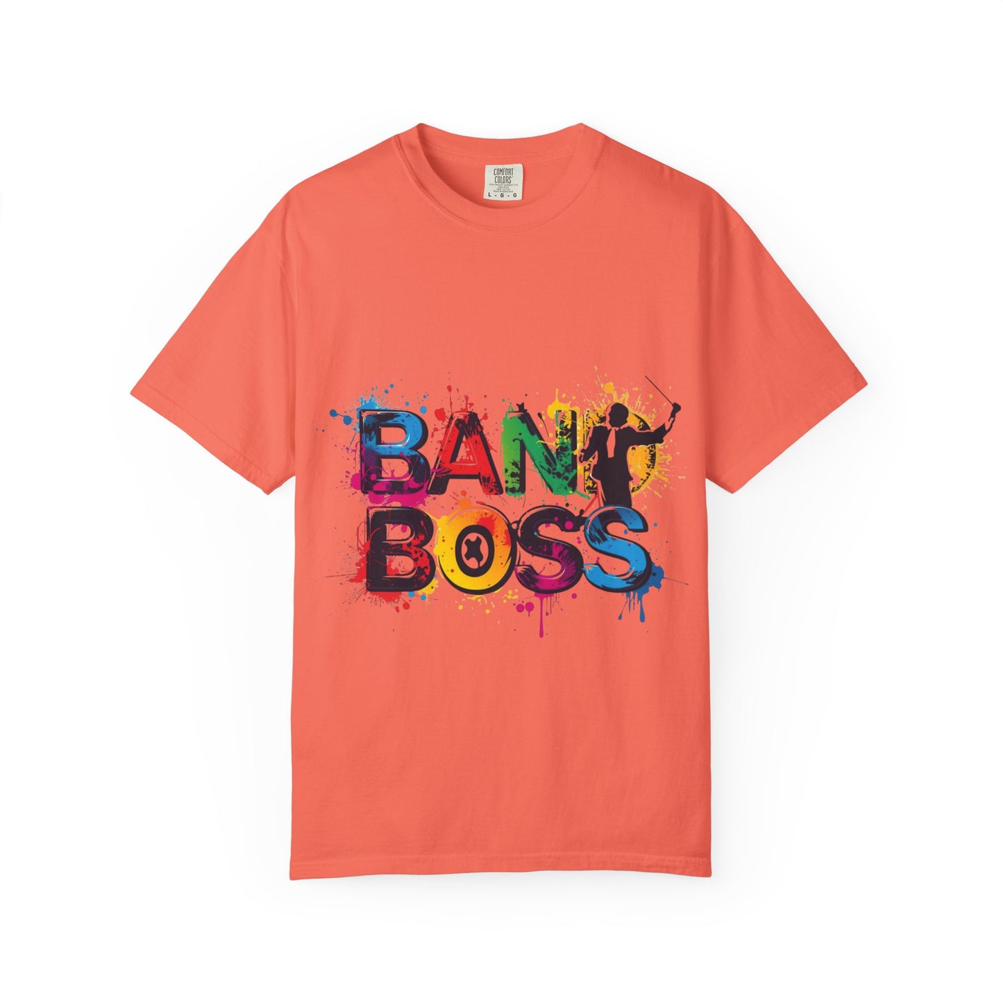 "Band Boss" Unisex  Garment Dyed T-Shirt