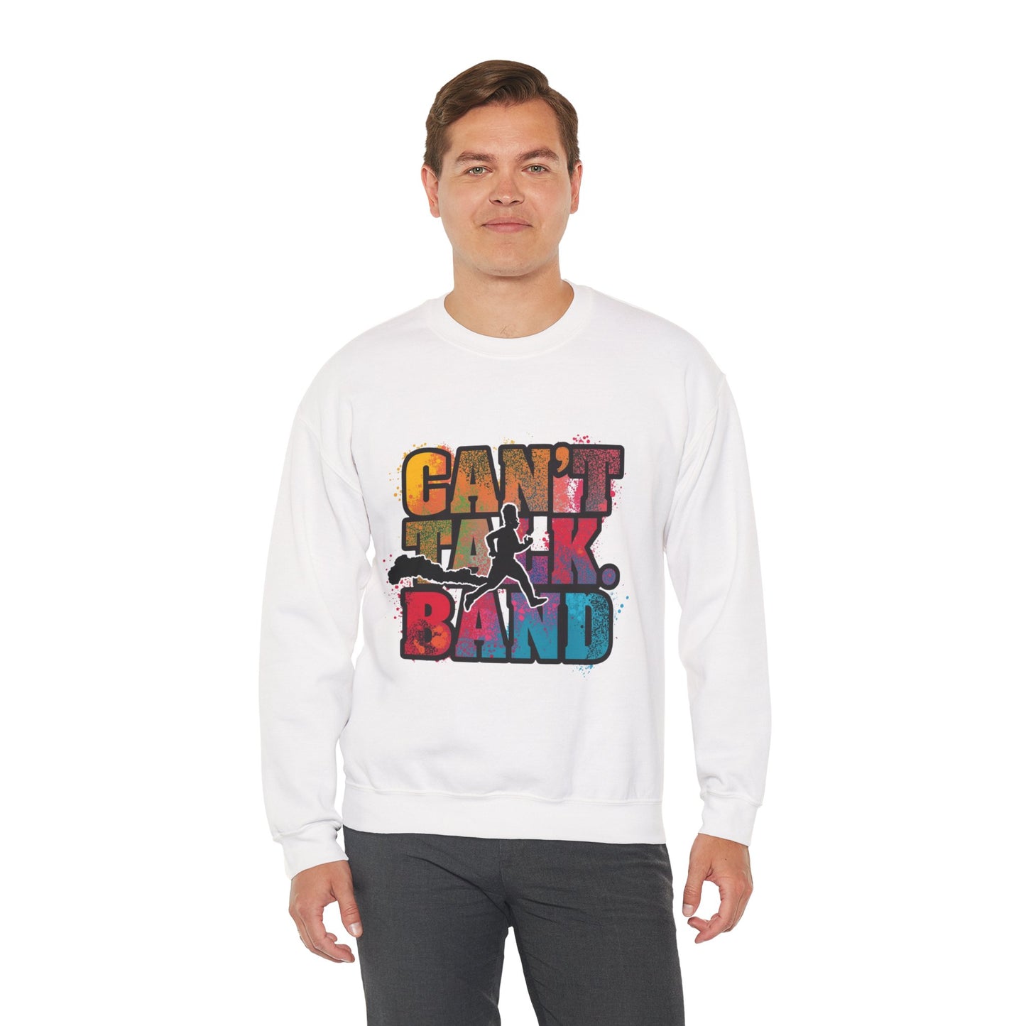 Can't Talk Band Sweatshirt — Retro Music Crewneck