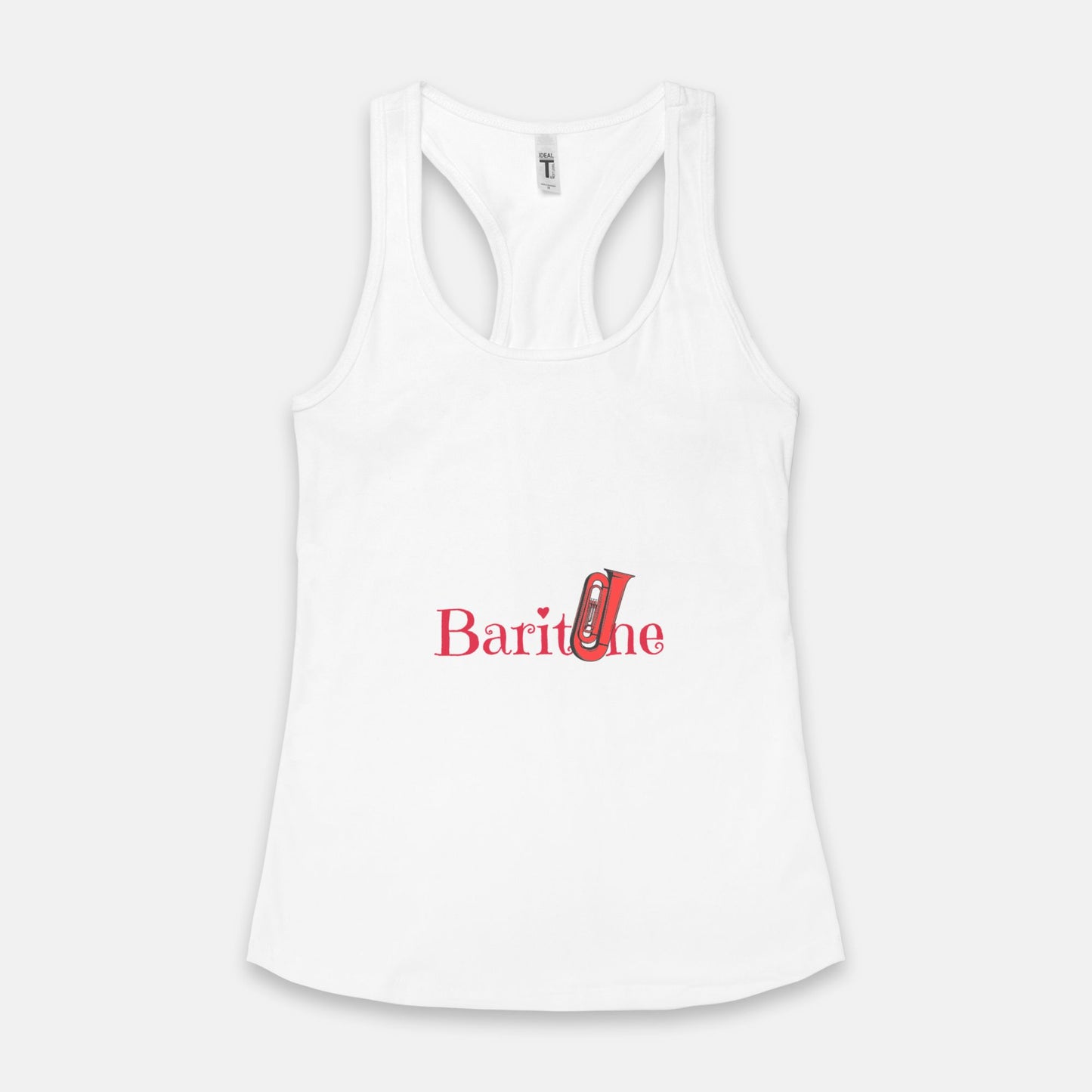 Women's "Baritone" Racer Back Tank