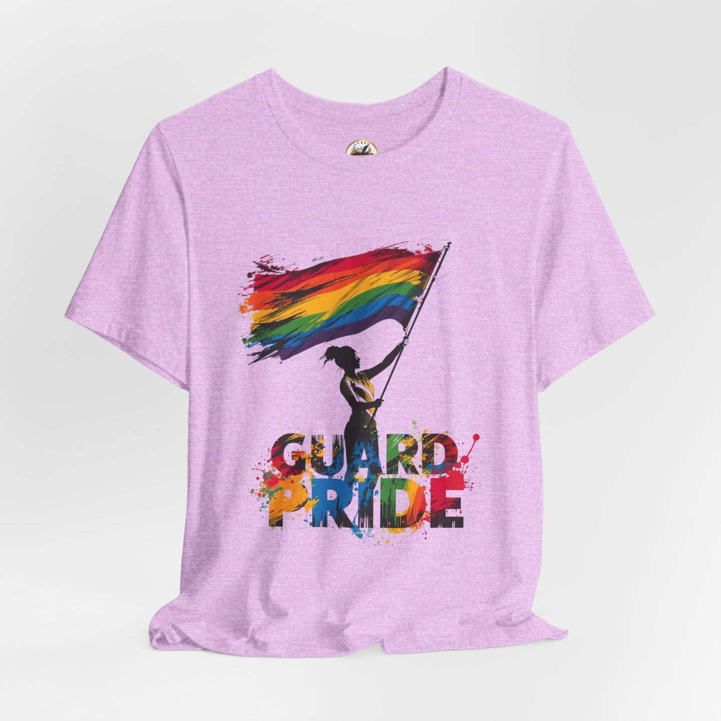 Guard Pride Tee - Color Guard Rainbow Flag Shirt