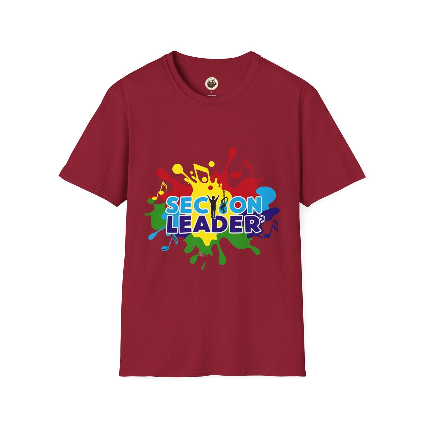 Splash Paint "Section Leader" Unisex Soft-style T-Shirt
