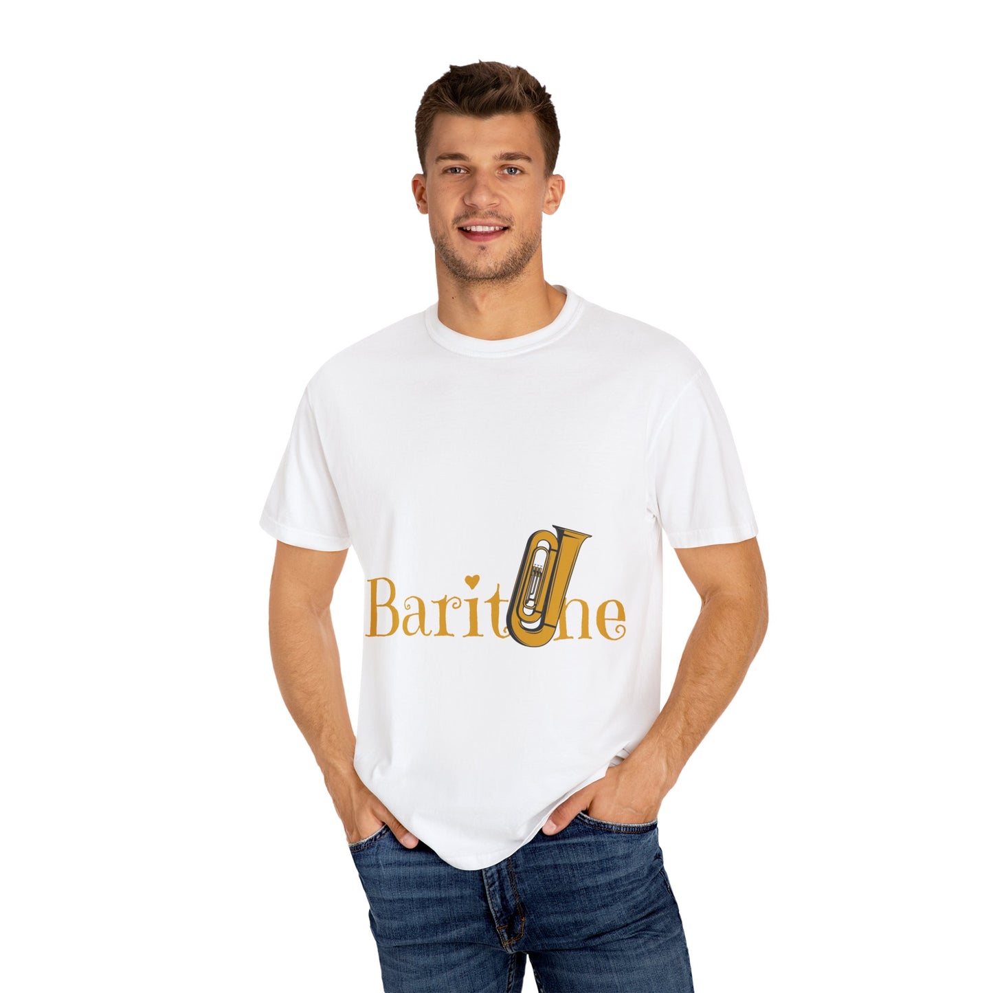 "Baritone" Unisex Garment-Dyed T-shirt