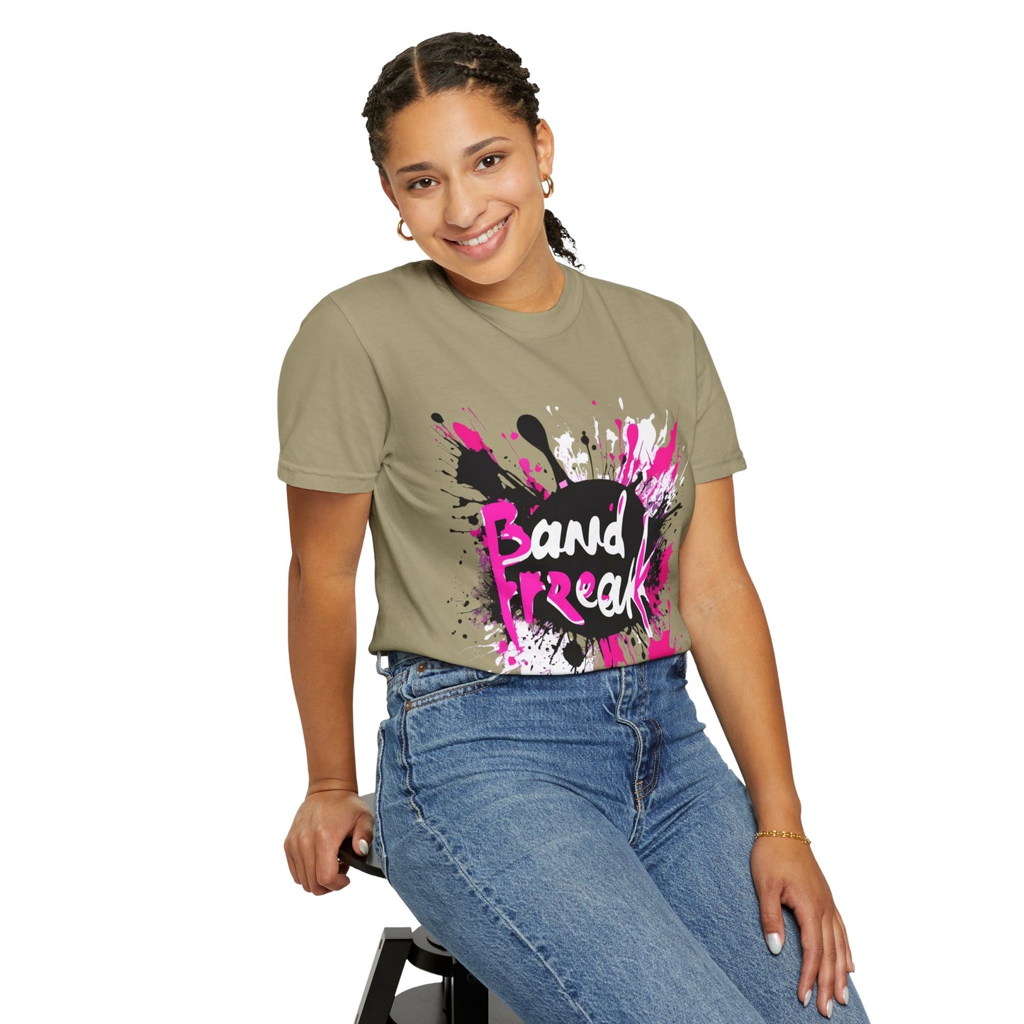 "Band Freak" Unisex Garment-Dyed T-shirt