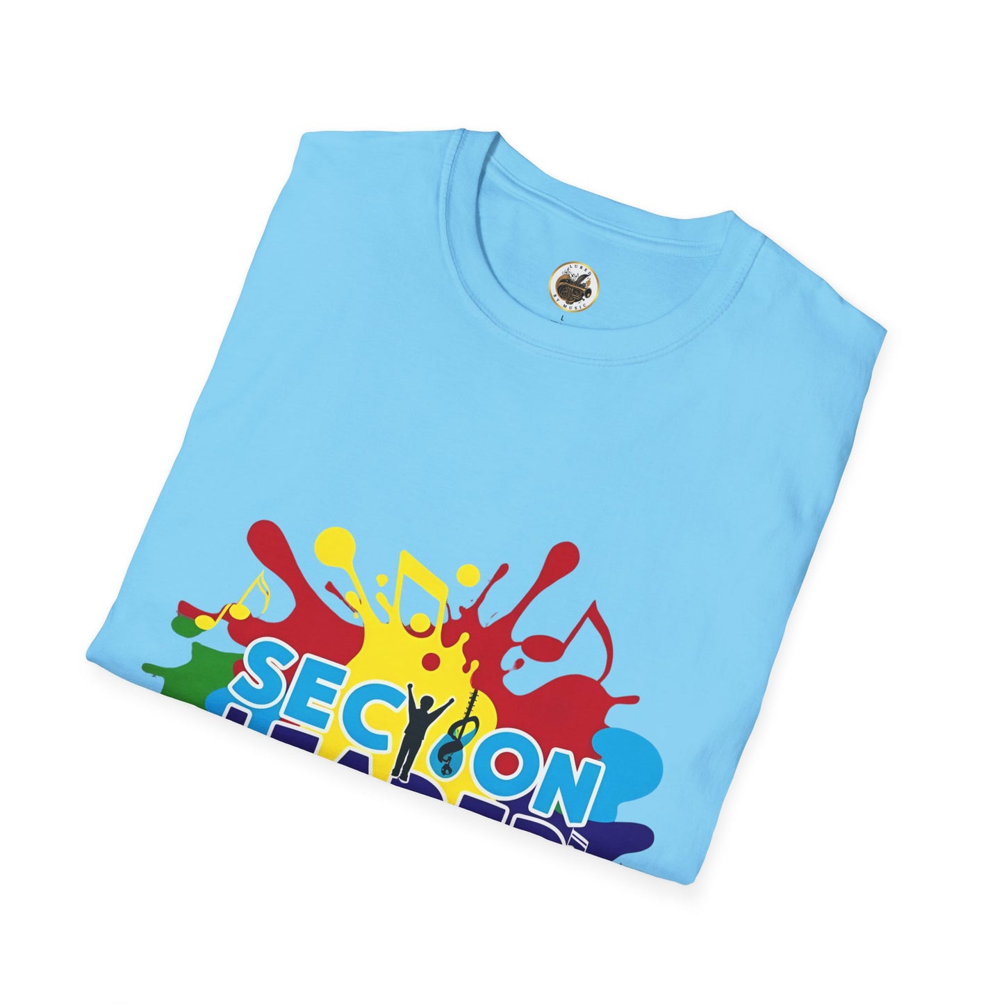 Splash Paint "Section Leader" Unisex Soft-style T-Shirt
