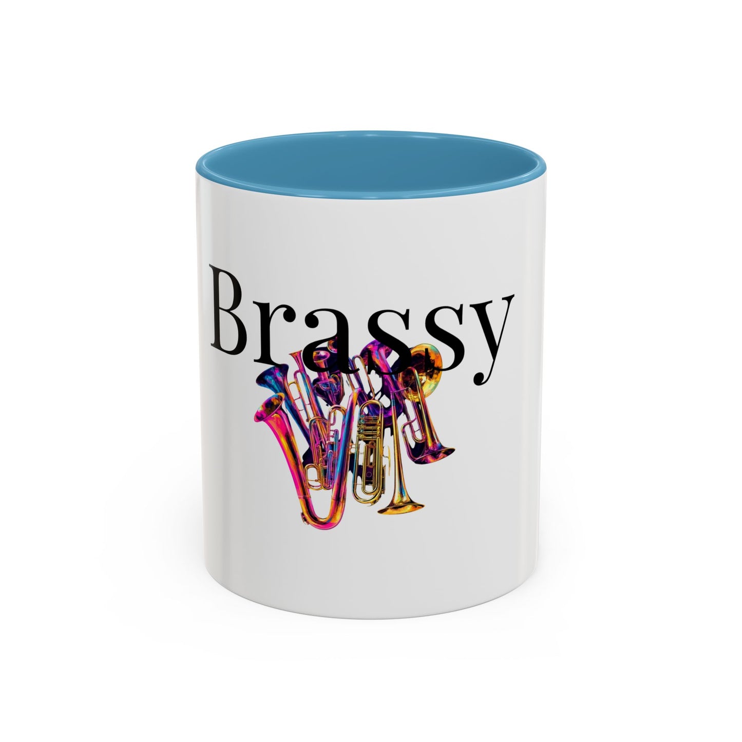 Brassy Accent Coffee Mug (11, 15oz)