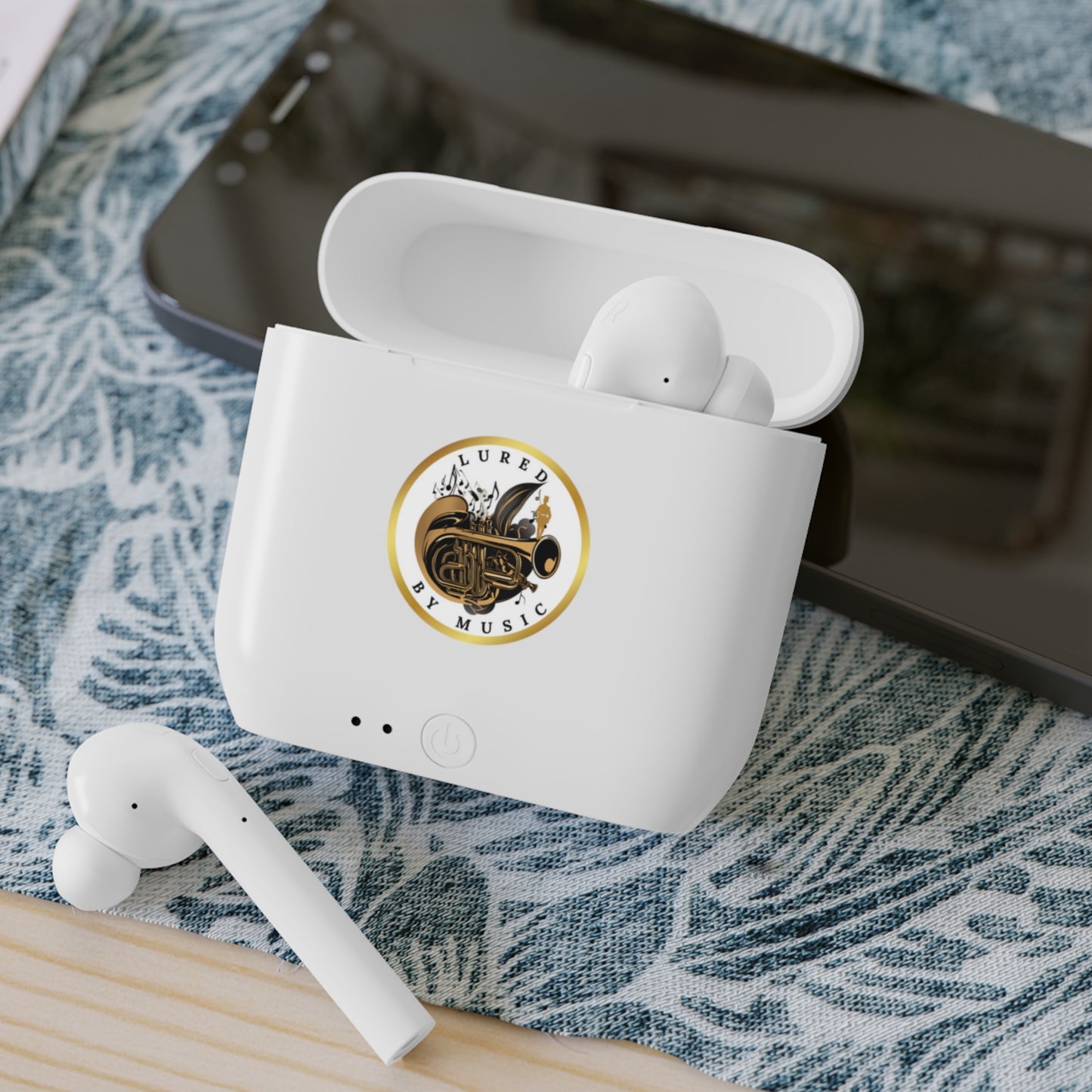 "Lured By Music"  Wireless Earbuds