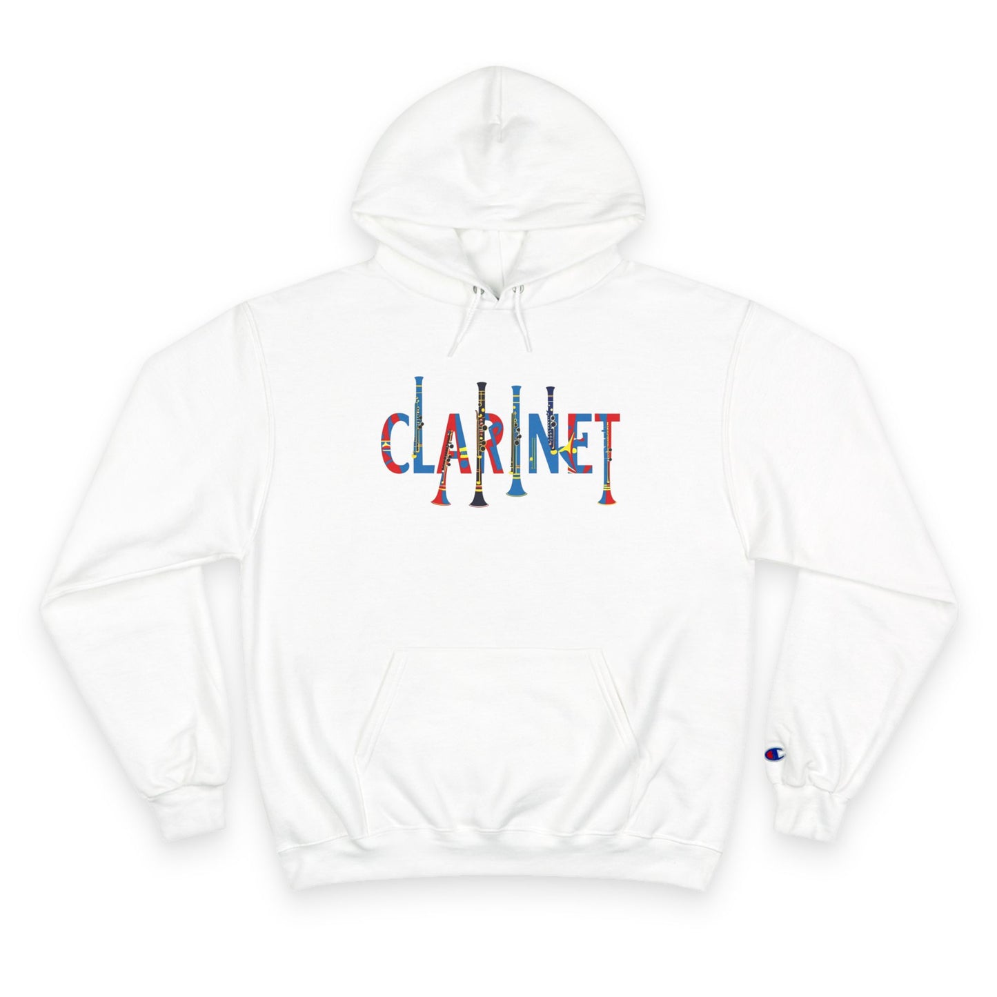 Colorful "Clarinet" Champion Hoodie