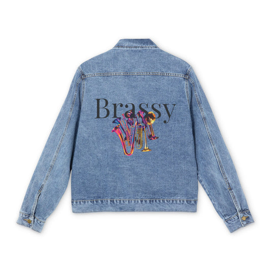 "Brassy" Men's Denim Jacket