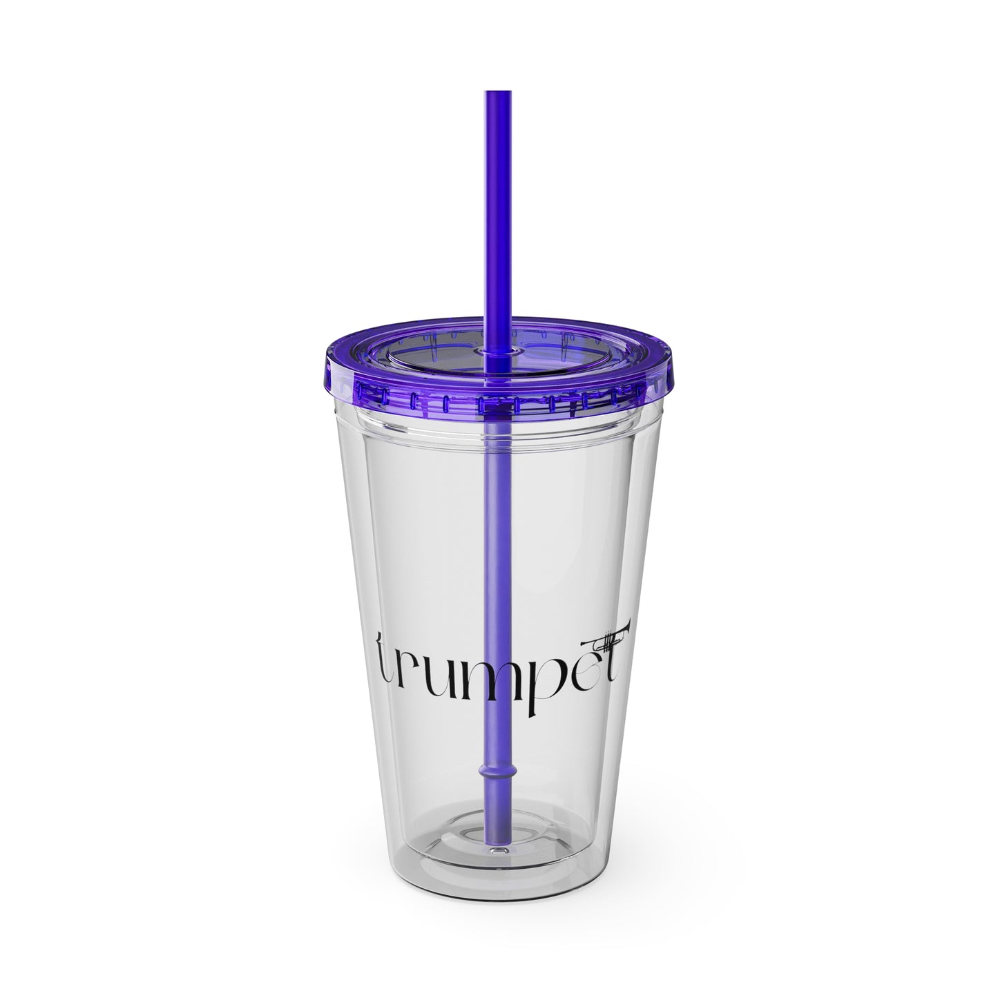 Sun-splash Tumbler with Straw, 16 oz.