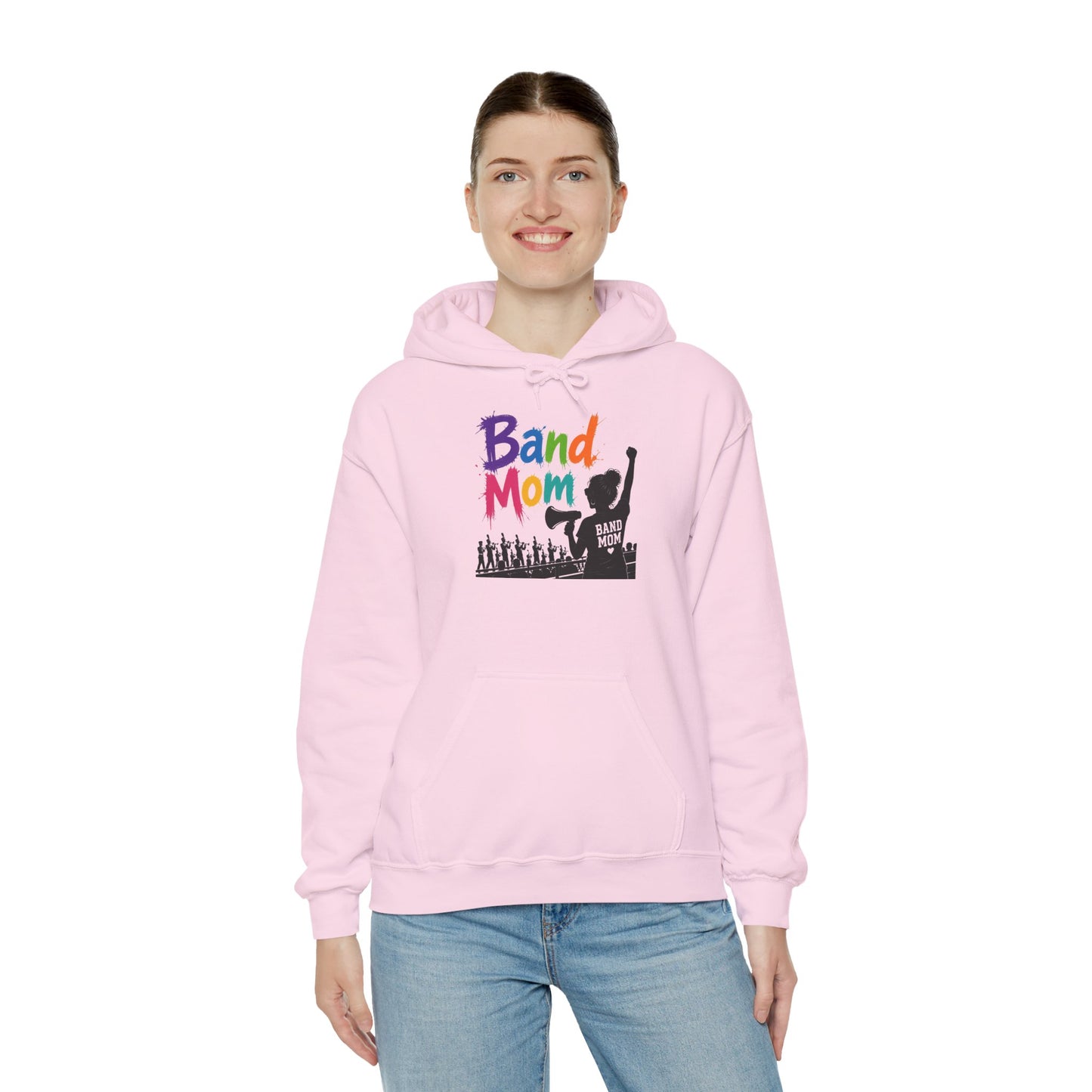Colorful Band Mom Hoodie