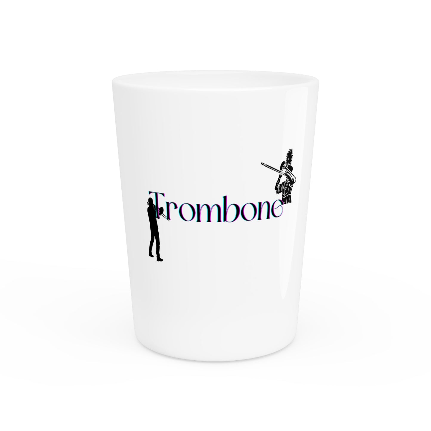 "Trombone" Shot Glass