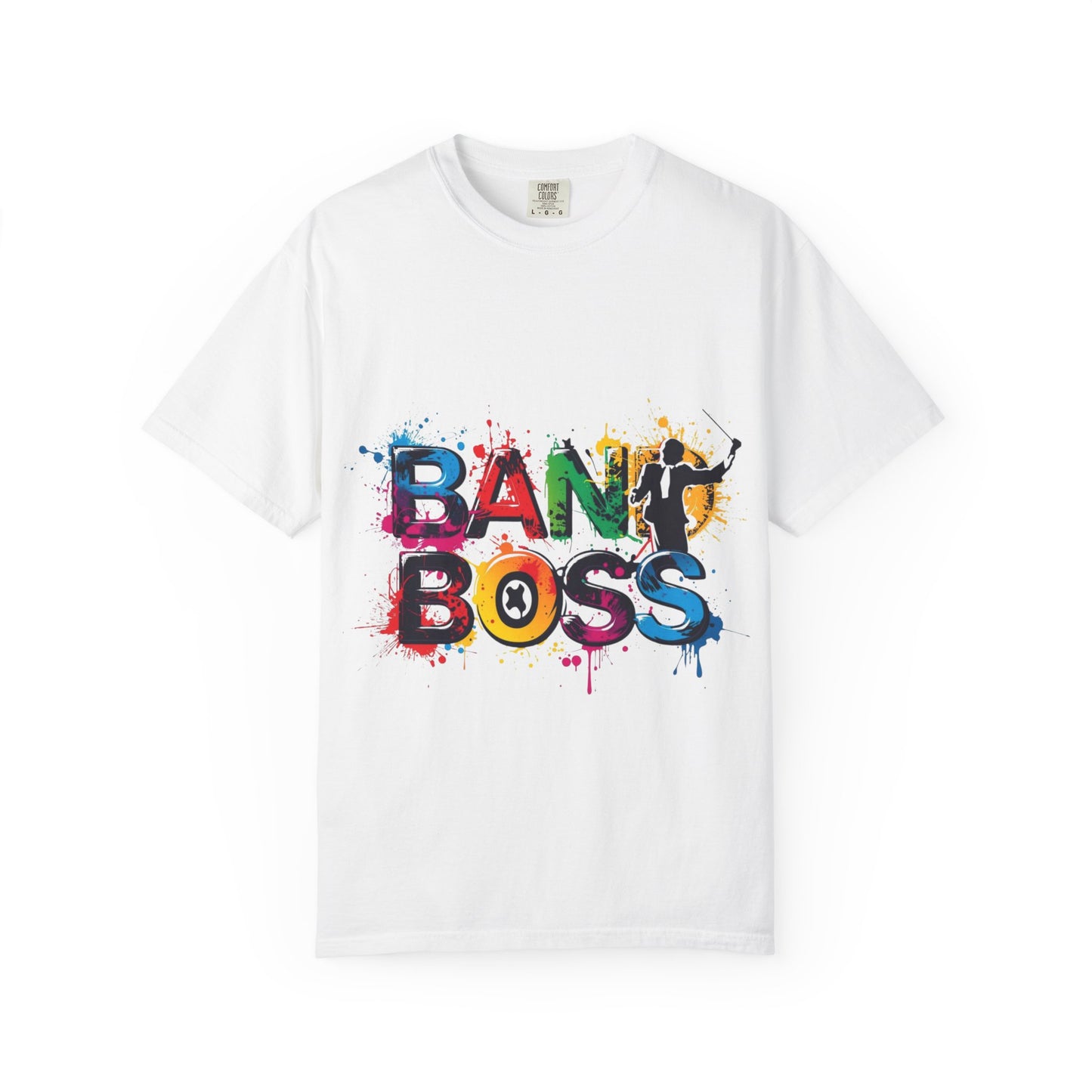 "Band Boss" Unisex  Garment Dyed T-Shirt