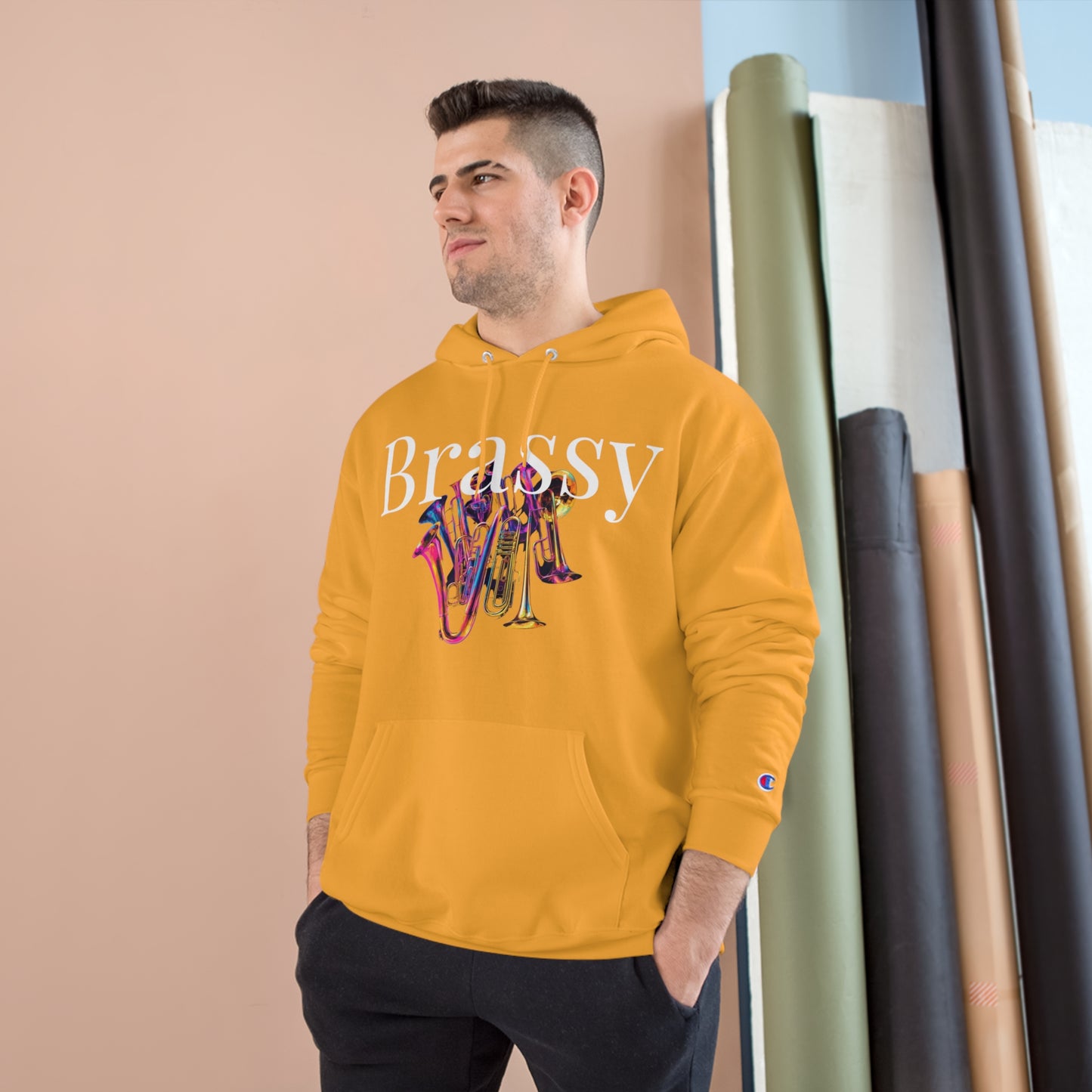 "Brassy" Champion Hoodie