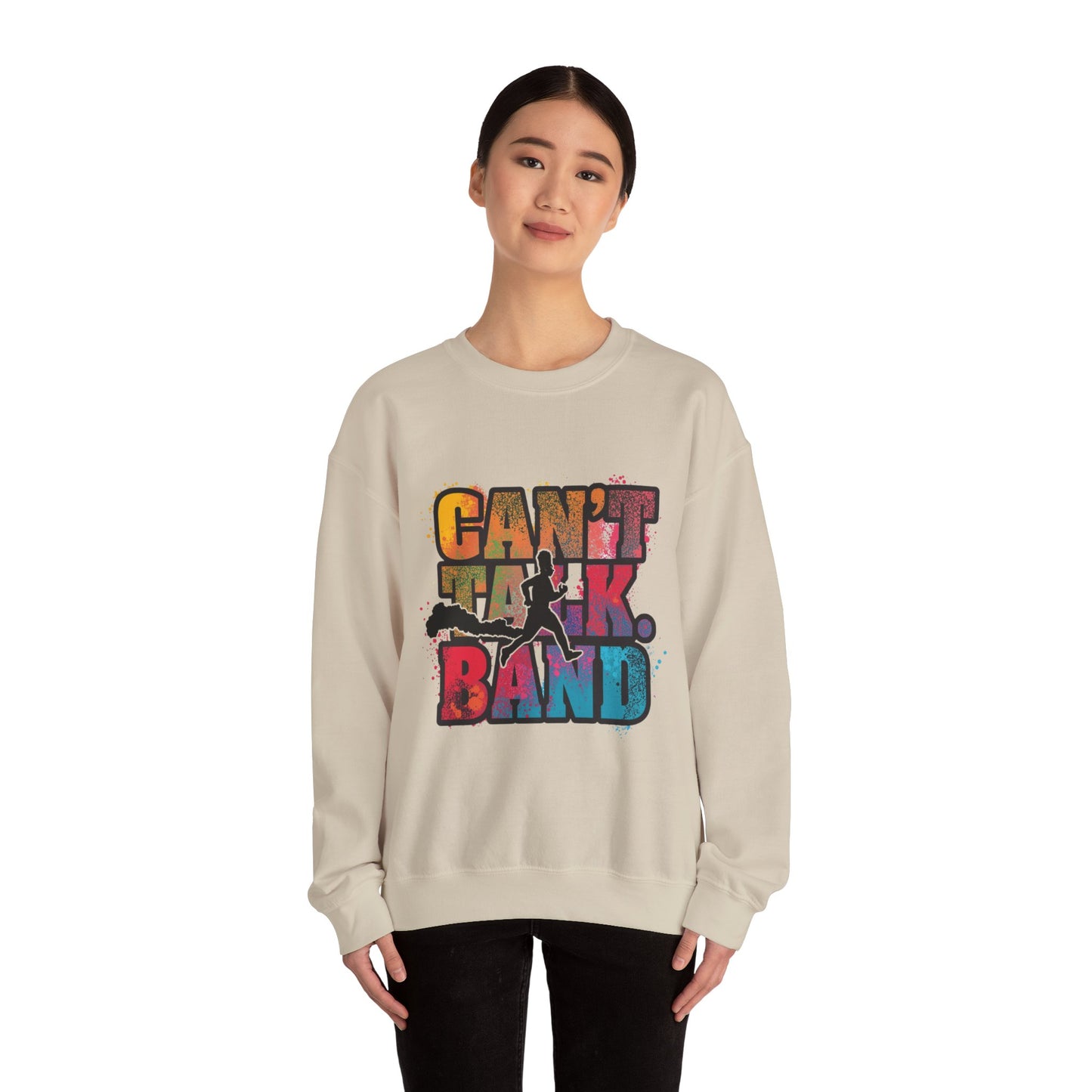 Can't Talk Band Sweatshirt — Retro Music Crewneck
