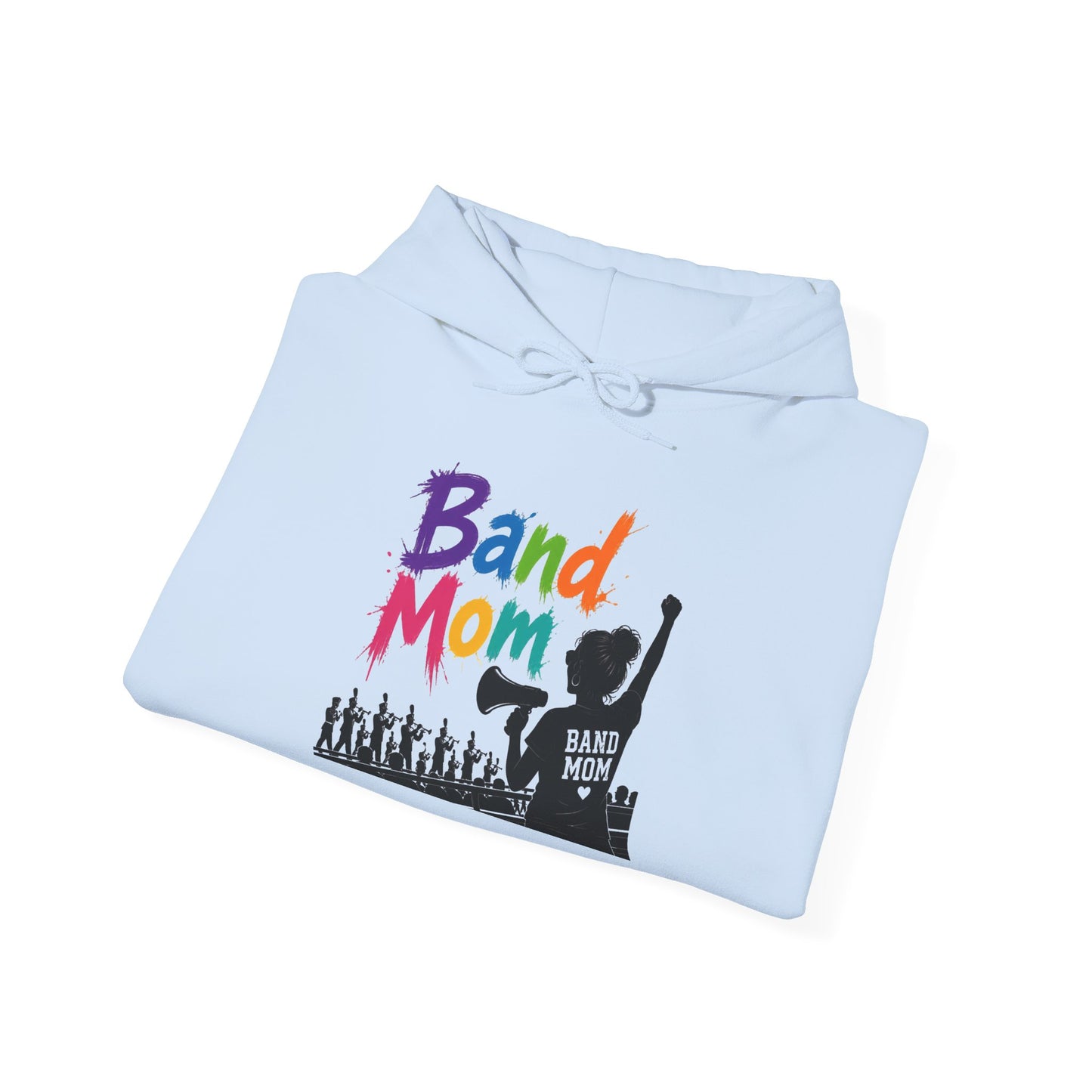 Colorful Band Mom Hoodie