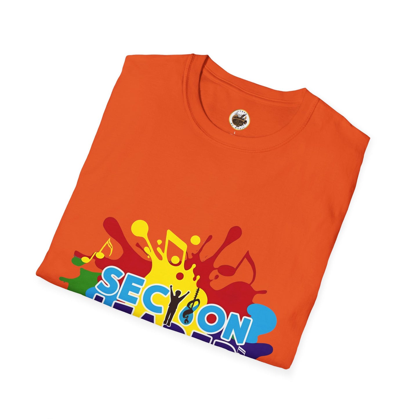 Splash Paint "Section Leader" Unisex Soft-style T-Shirt