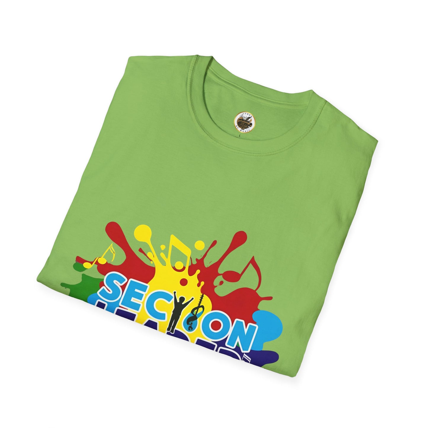 Splash Paint "Section Leader" Unisex Soft-style T-Shirt