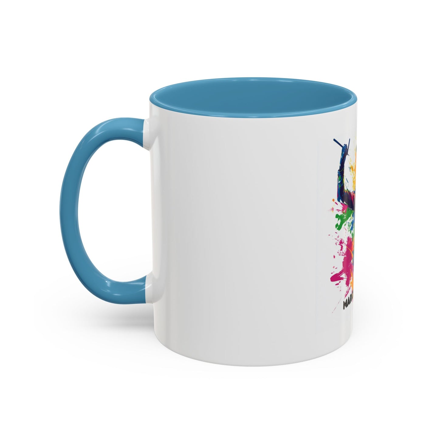 "Marching Machine" Accent Coffee Mug (11, 15oz)