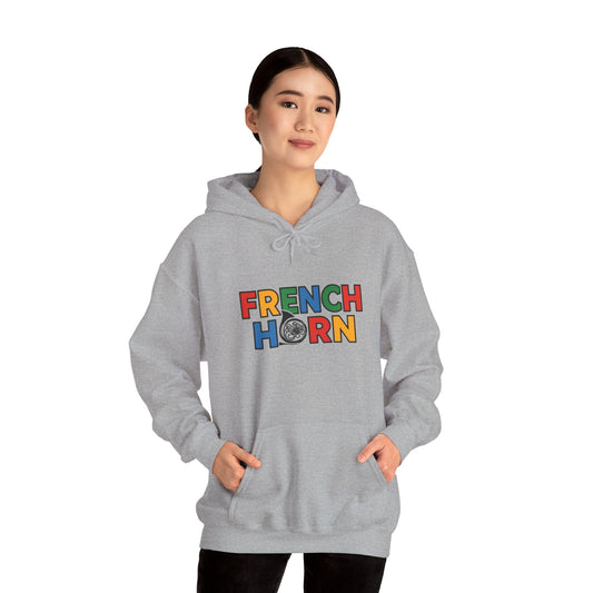 "French Horn" Cozy Unisex Hoodie