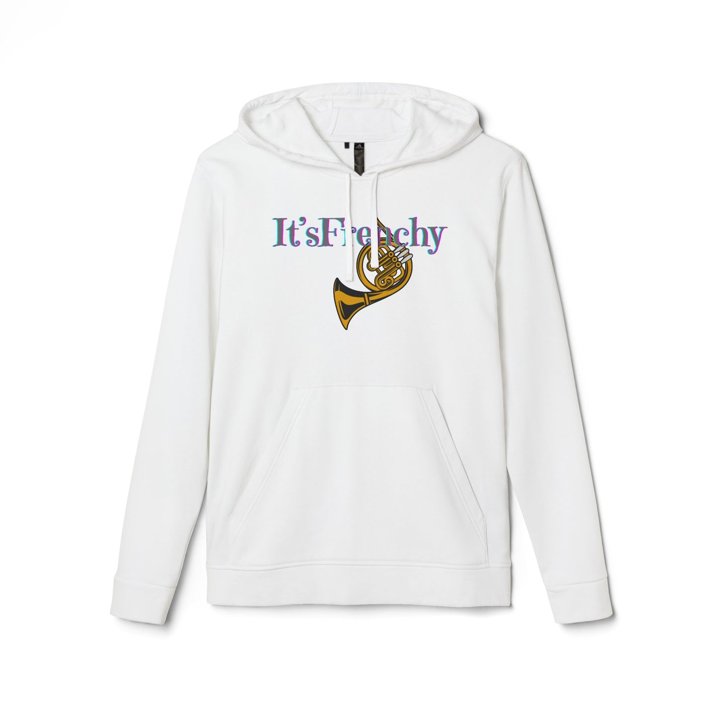 "French Horn" Adidas Unisex Fleece Hoodie