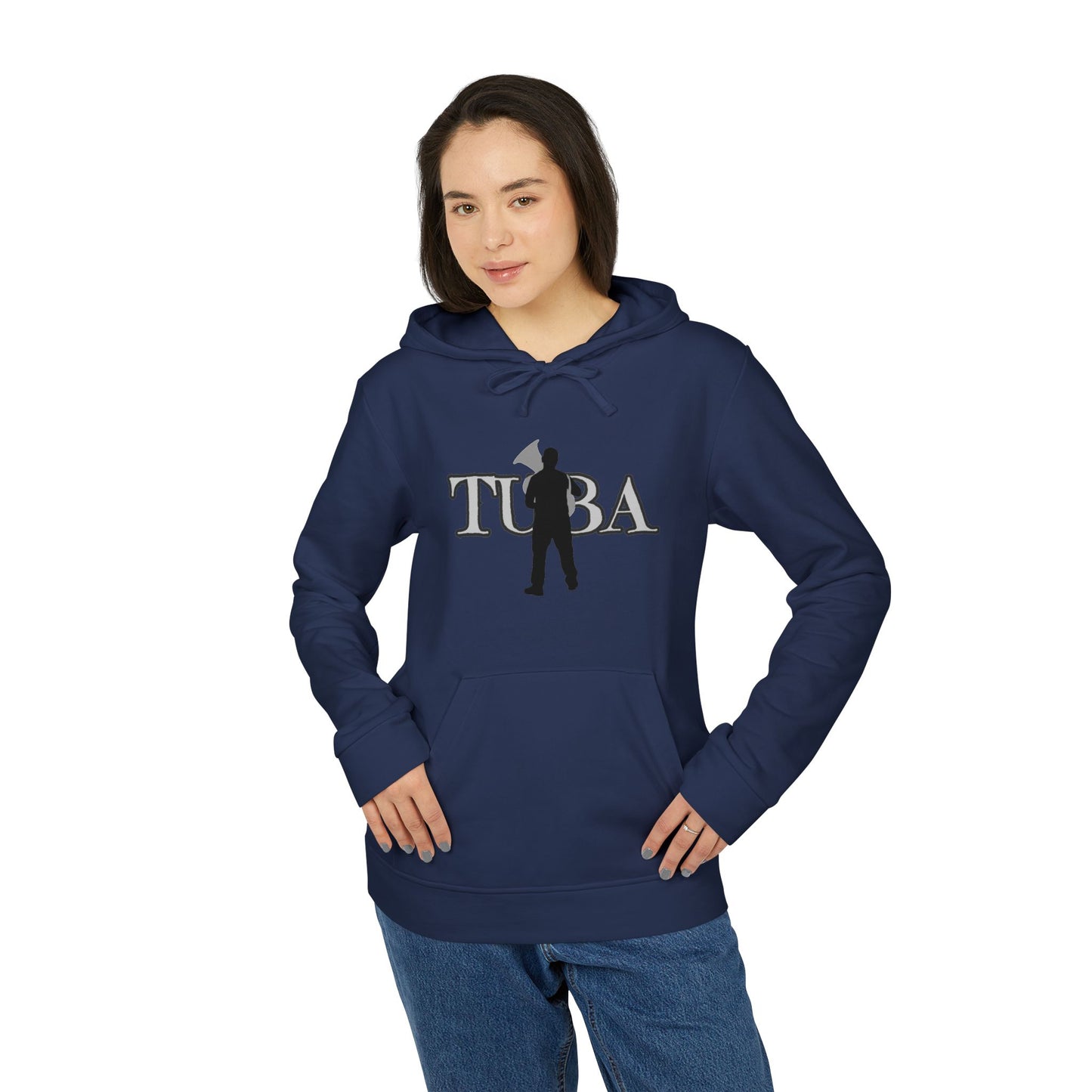 "Tuba" Adidas Unisex Fleece Hoodie