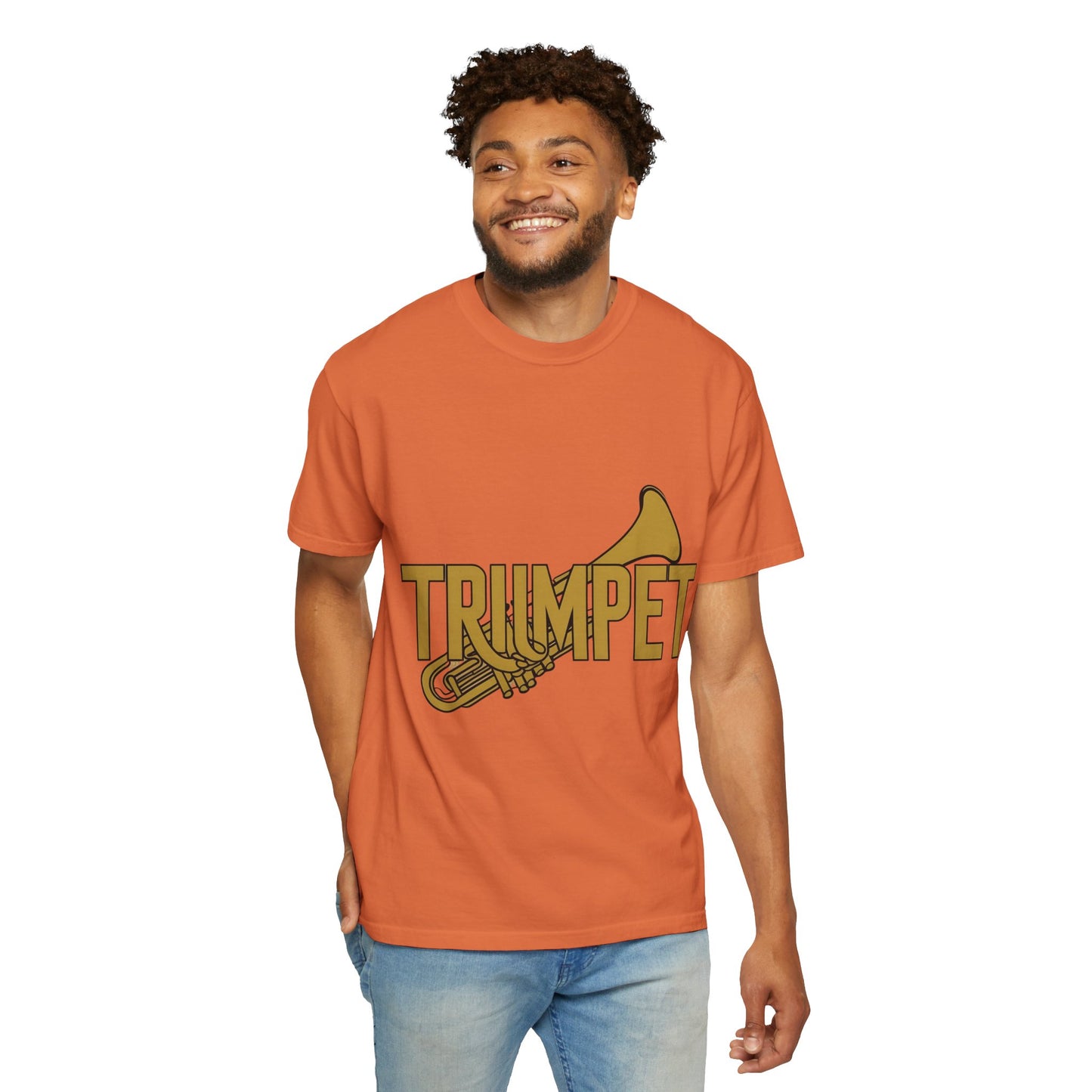 "Trumpet Lover" Unisex Garment-Dyed T-Shirt