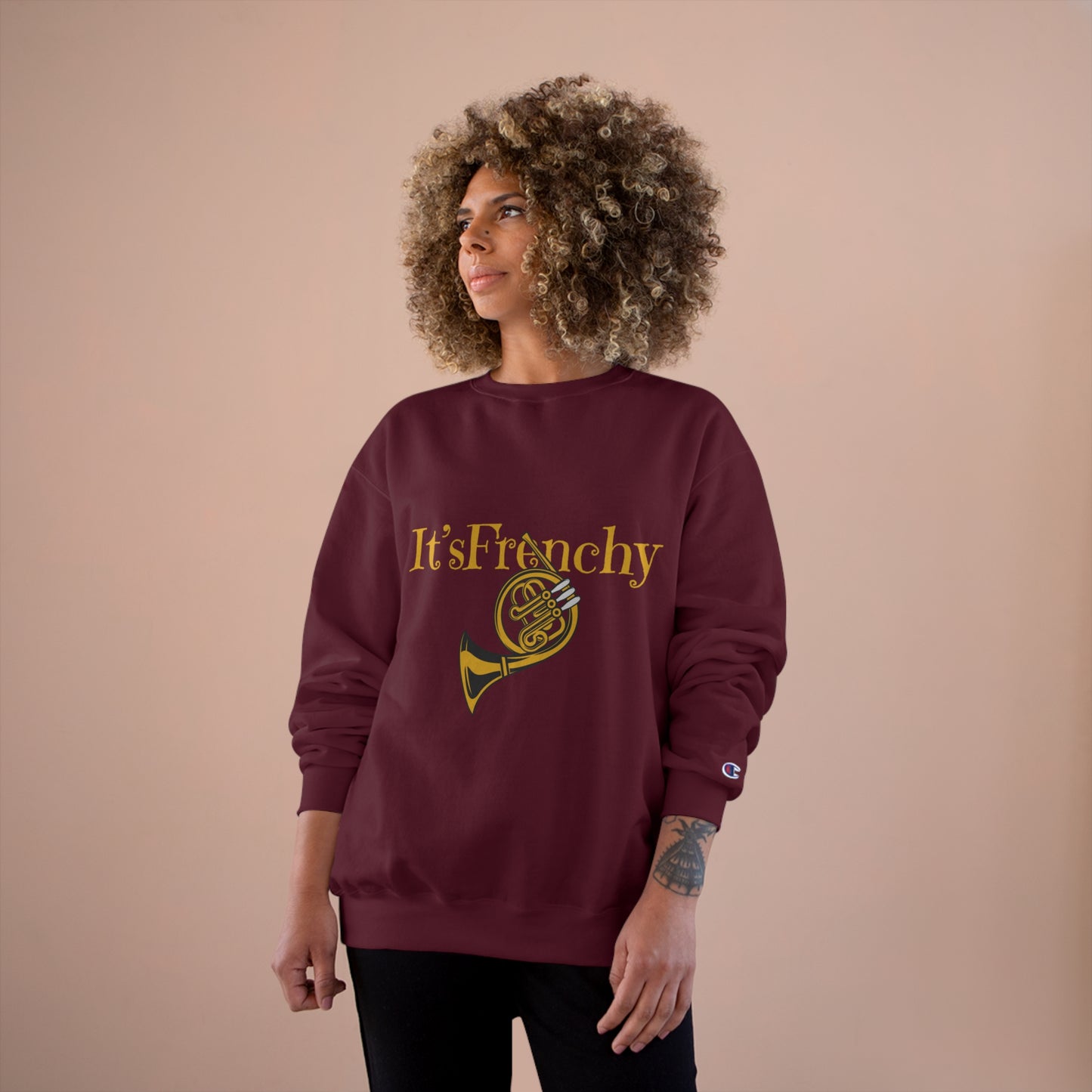 "French Horn" Champion Sweatshirt