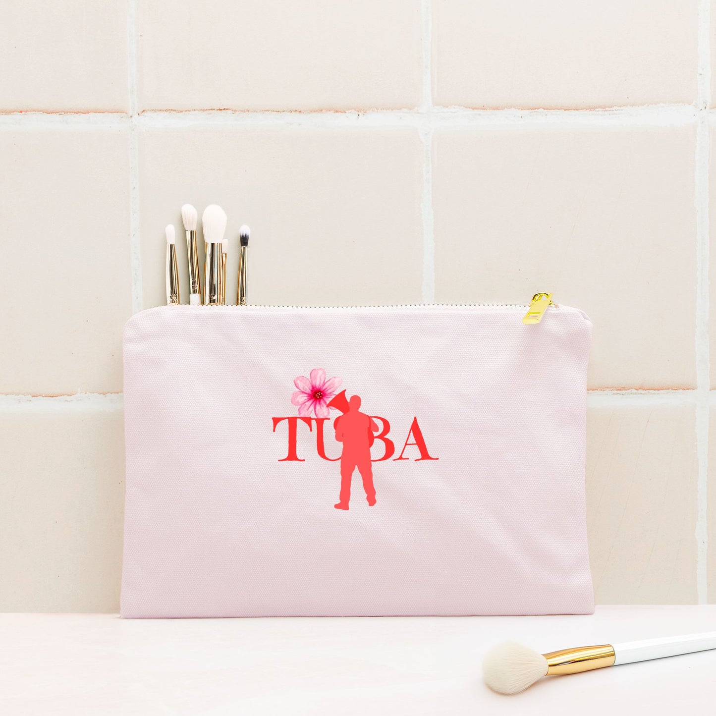 Women's "Tuba" Cosmetic Bag