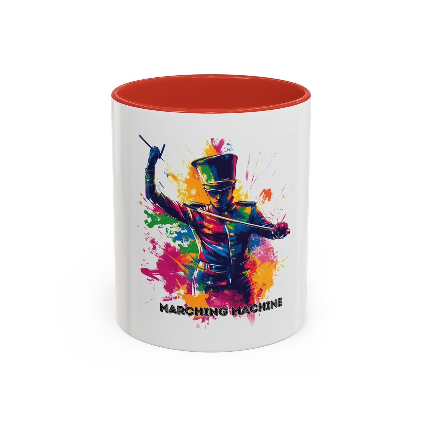 "Marching Machine" Accent Coffee Mug (11, 15oz)