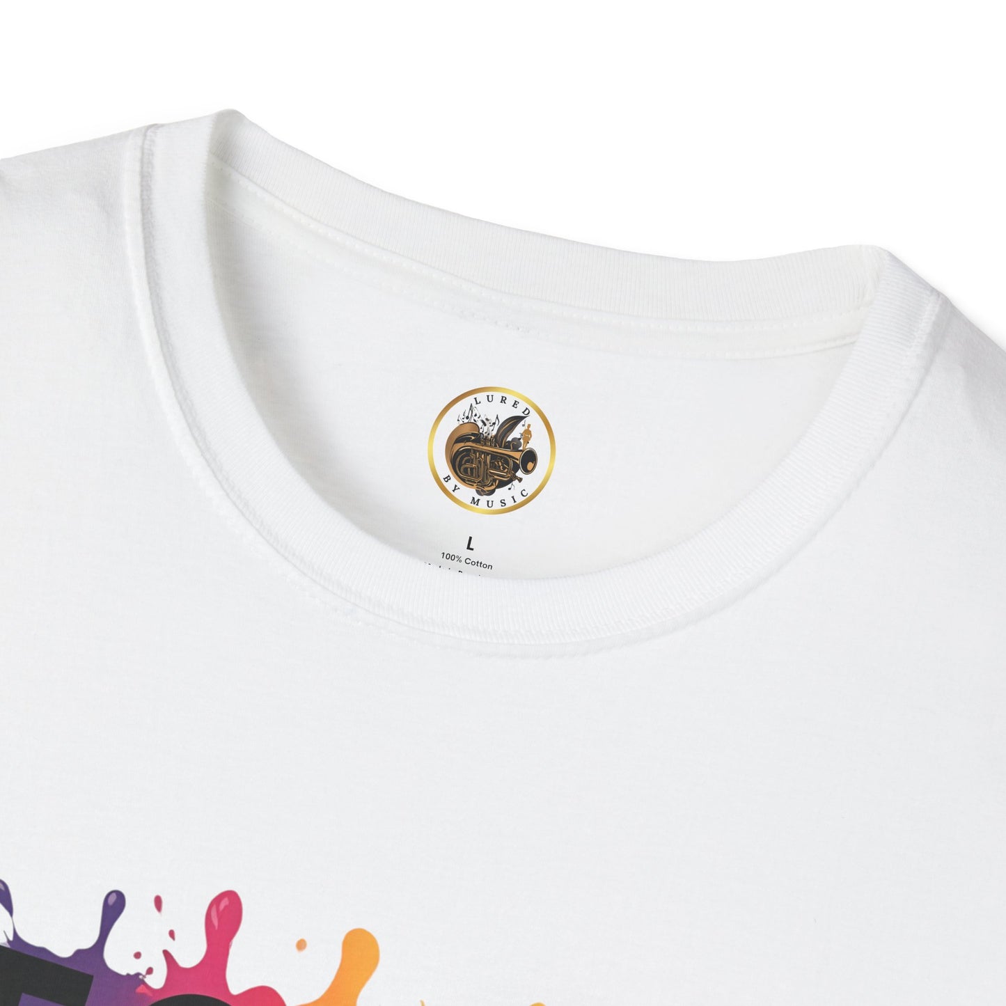 Splash Paint "Section Leader" Unisex Soft-style T-Shirt
