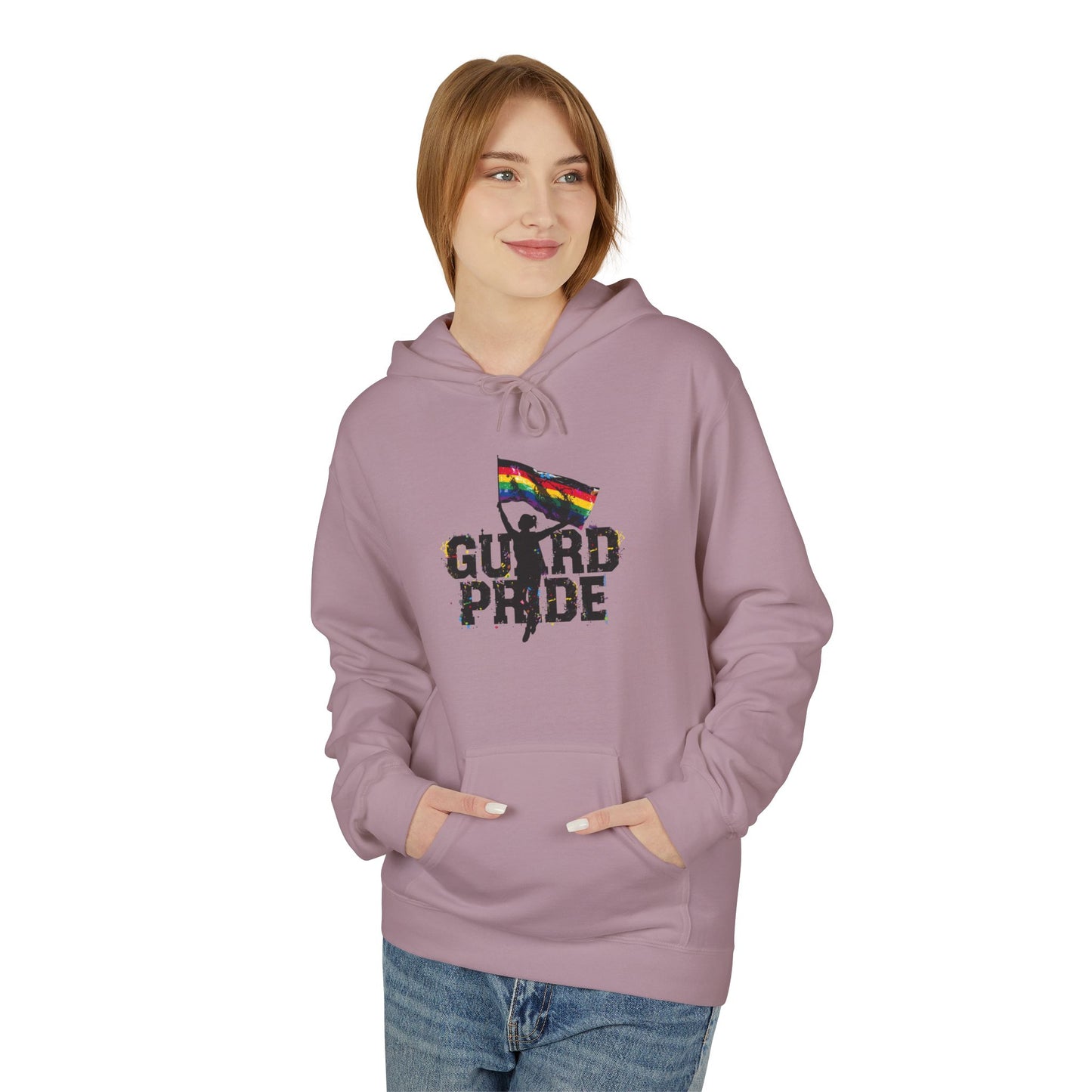 "Guard Pride" Hoodie — Marching Band Flag Graphic