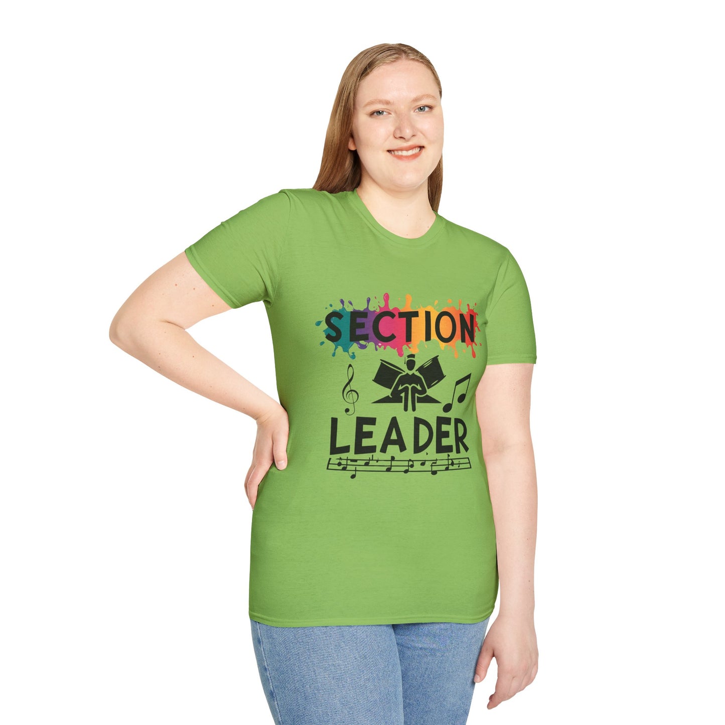 Splash Paint "Section Leader" Unisex Soft-style T-Shirt
