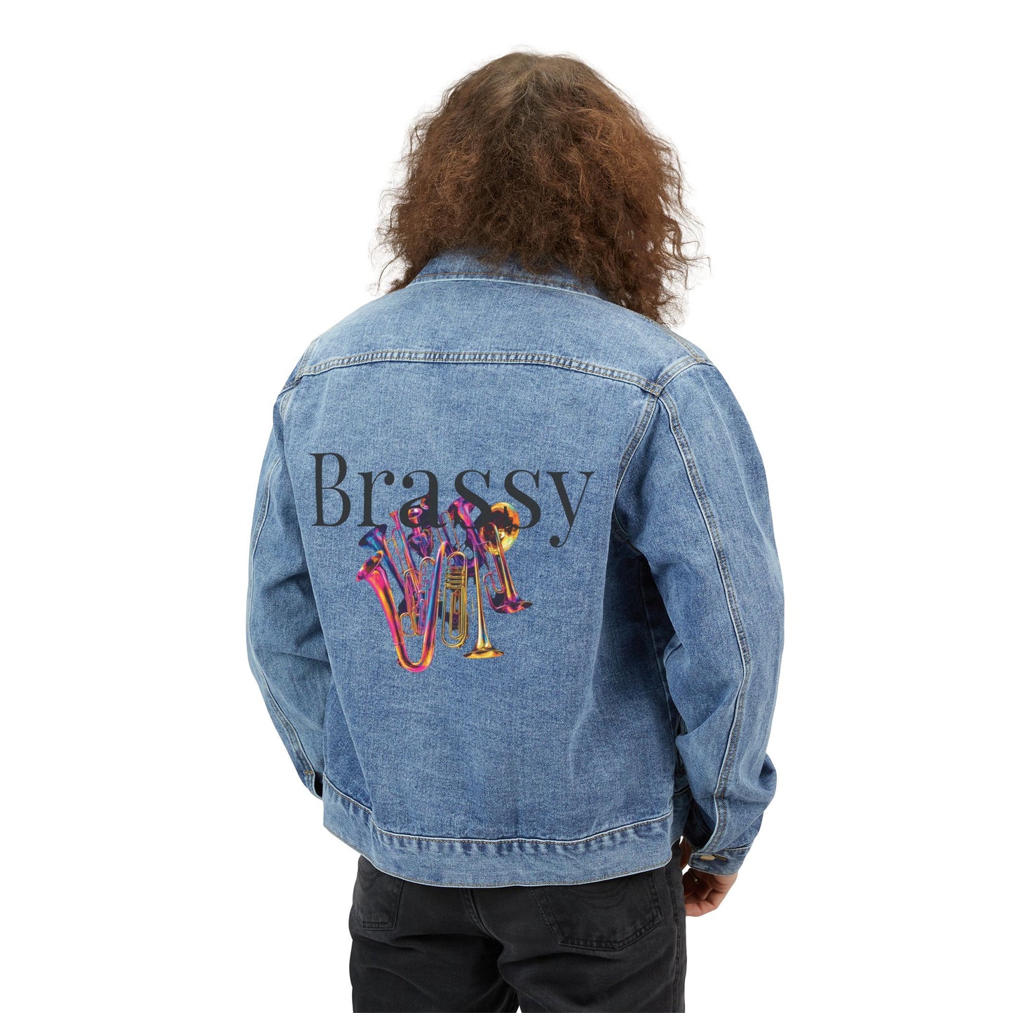 "Brassy" Men's Denim Jacket