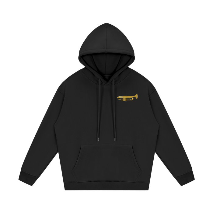 "Trumpet" Street-wear Unisex Fleece Hoodie