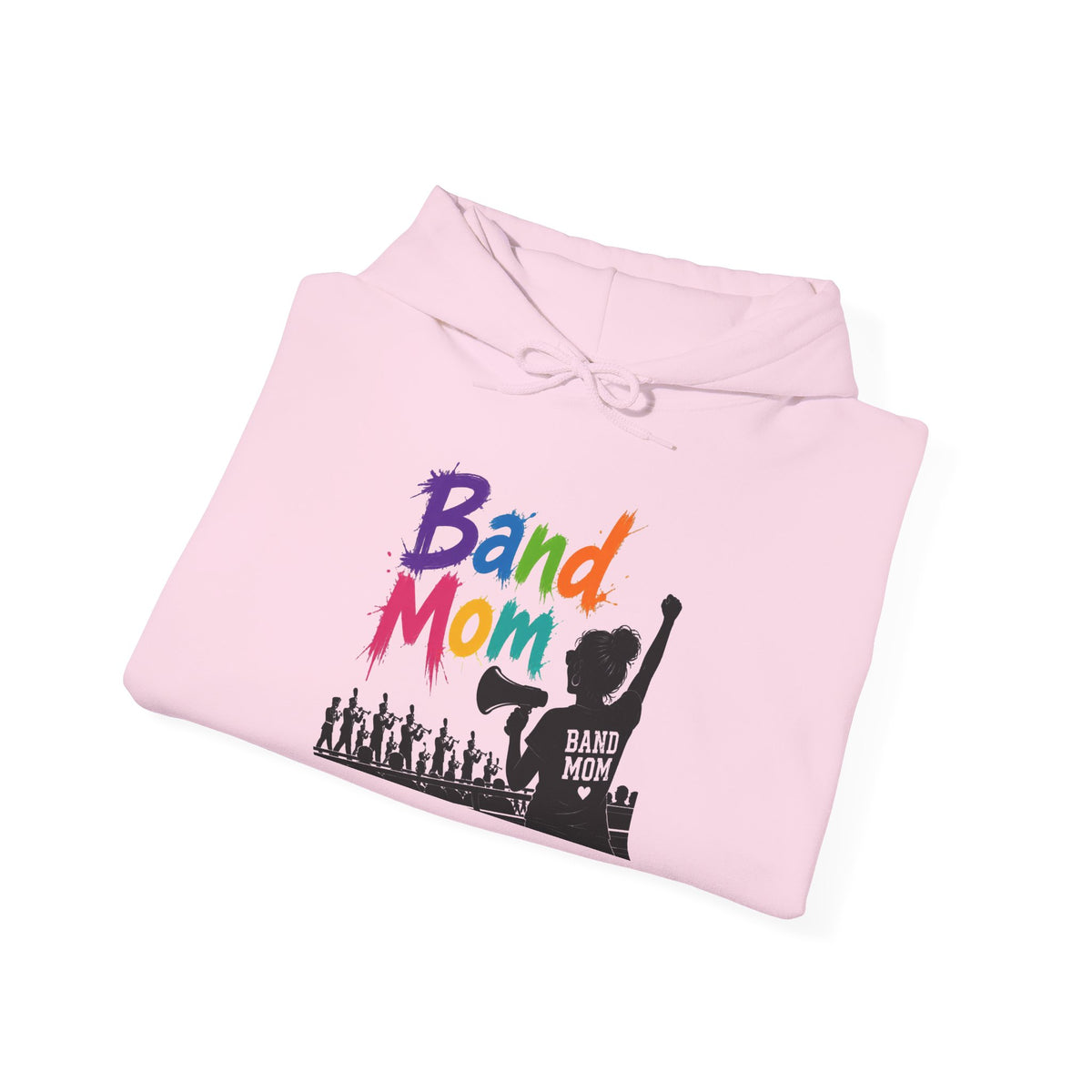Colorful Band Mom Hoodie