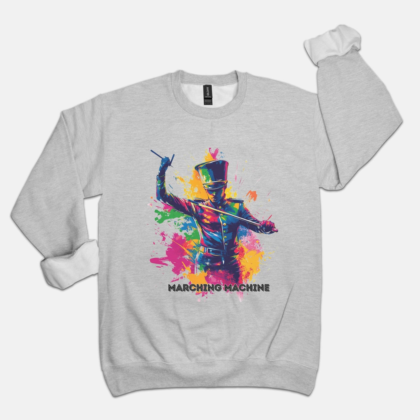 "Marching Machine" Unisex Crew Neck Sweatshirt